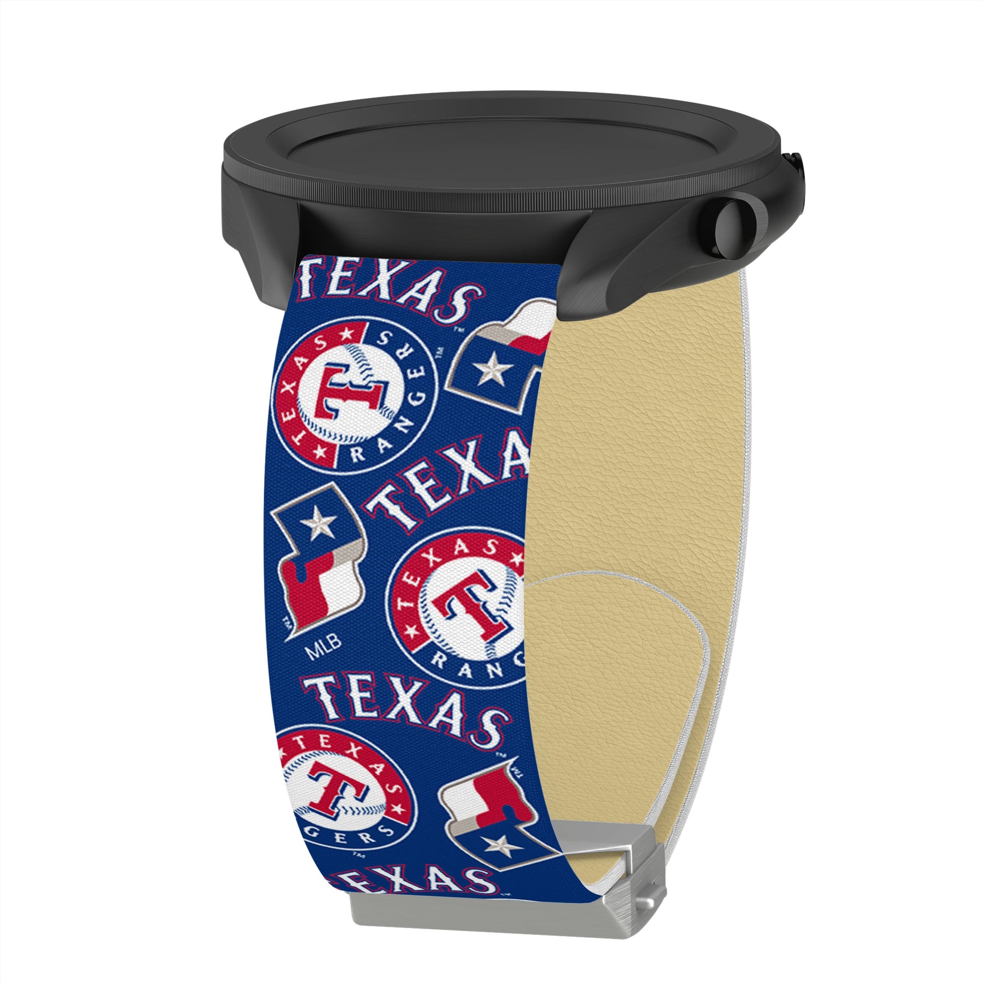 Game Time Texas Rangers Signature Series Quick Change Watch Band With Engraved Buckle