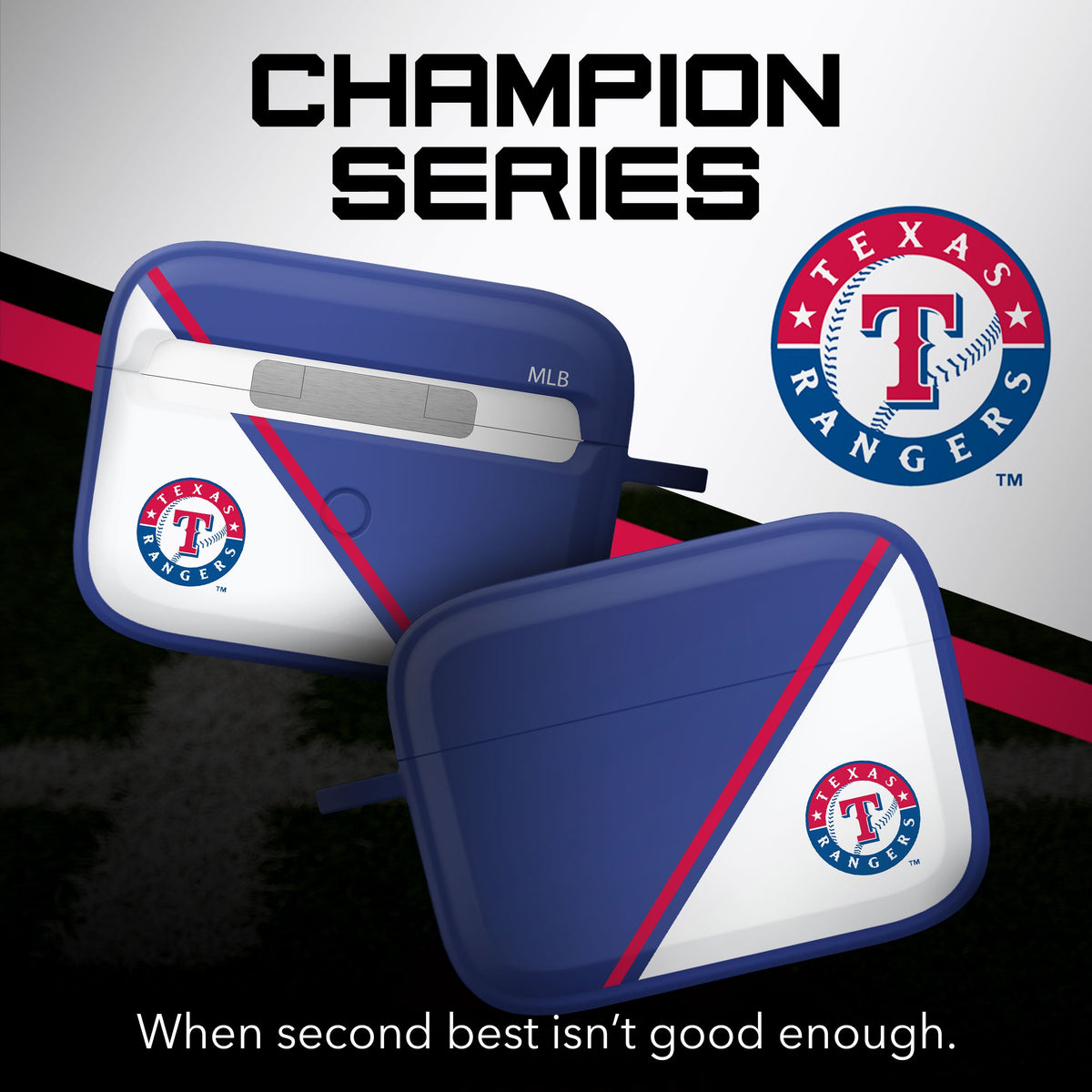 Texas Rangers HDX Champion Series Apple AirPods Pro Case Cover