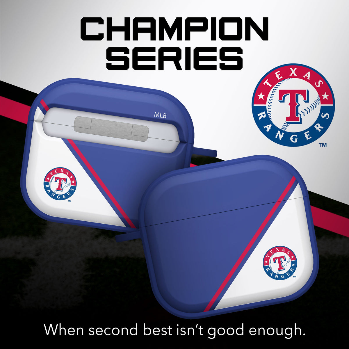 Texas Rangers HDX Champion Series Apple AirPods Gen 3 Case Cover
