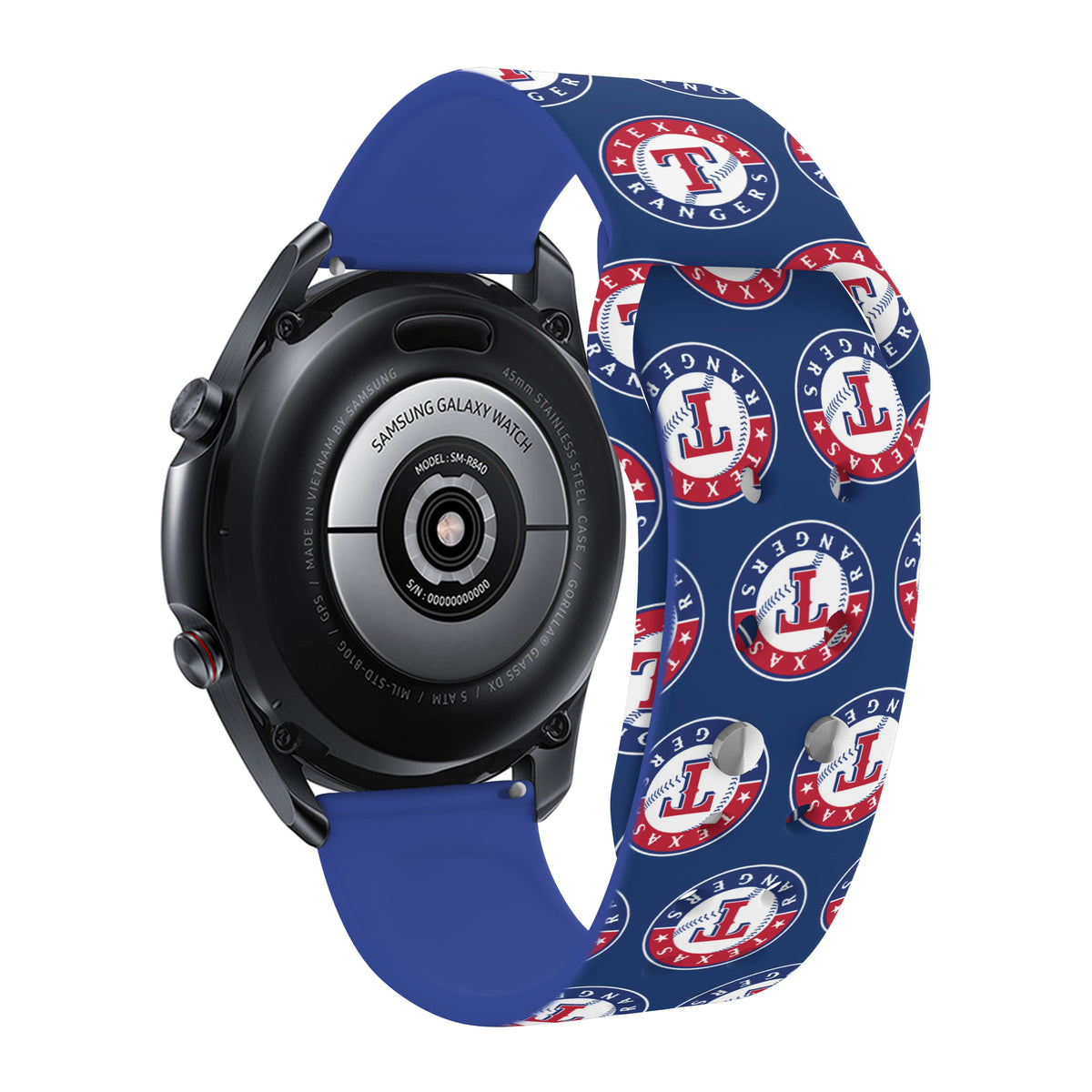 Game Time Texas Rangers HD Watch Band