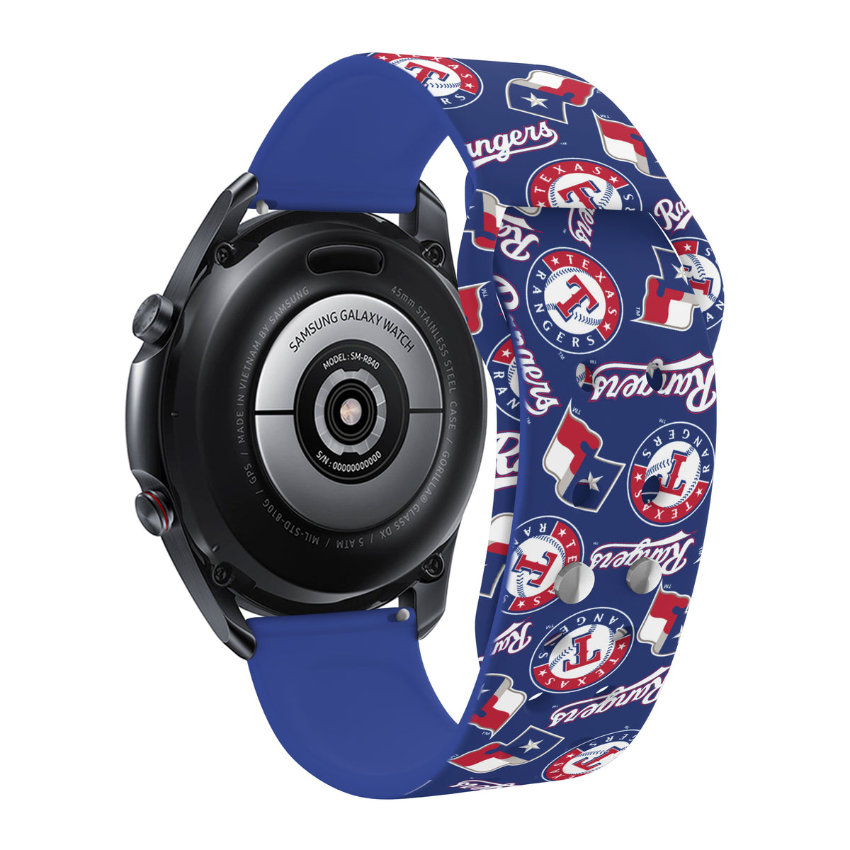Game Time Texas Rangers HD Watch Band