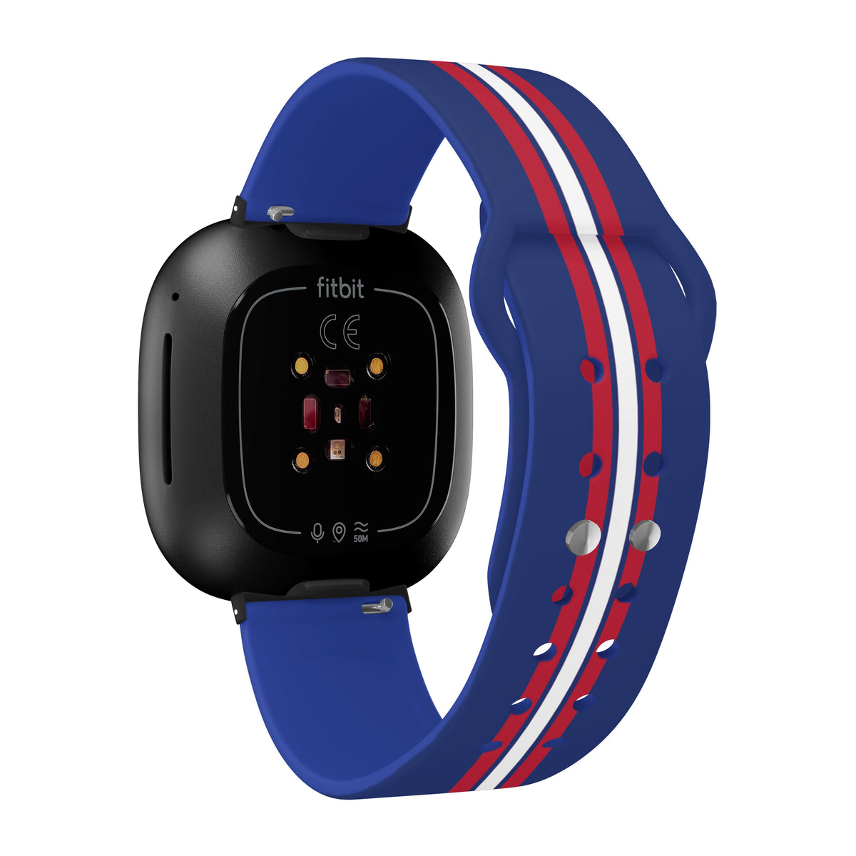 Texas Rangers HD Fitbit Versa 3 and Sense Watch Band