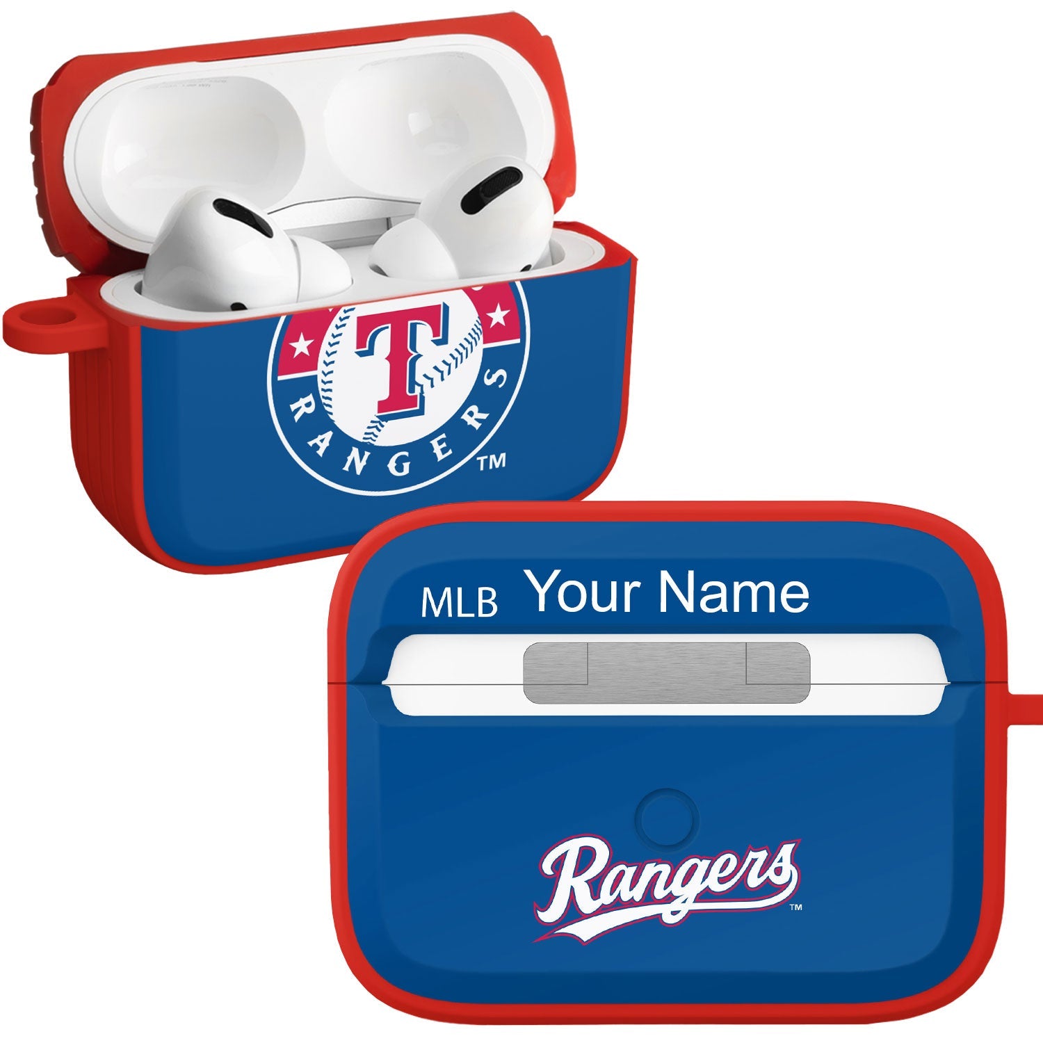 Texas Rangers Custom HDX Apple AirPods Pro Cover (Classic)