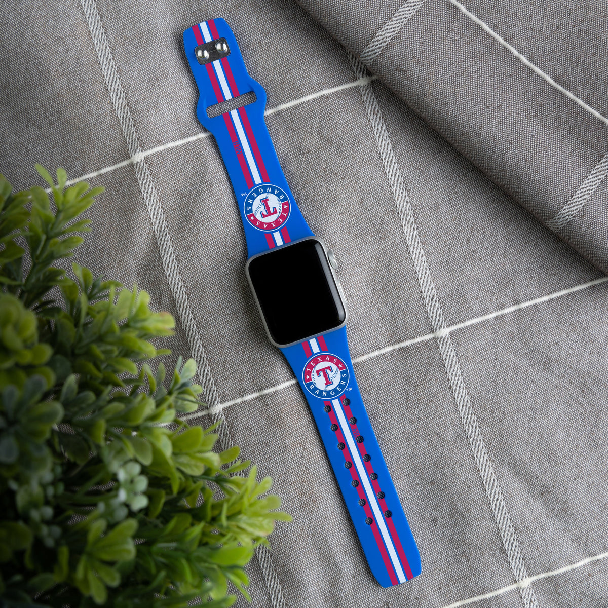 Texas Rangers HD Apple Watch Band