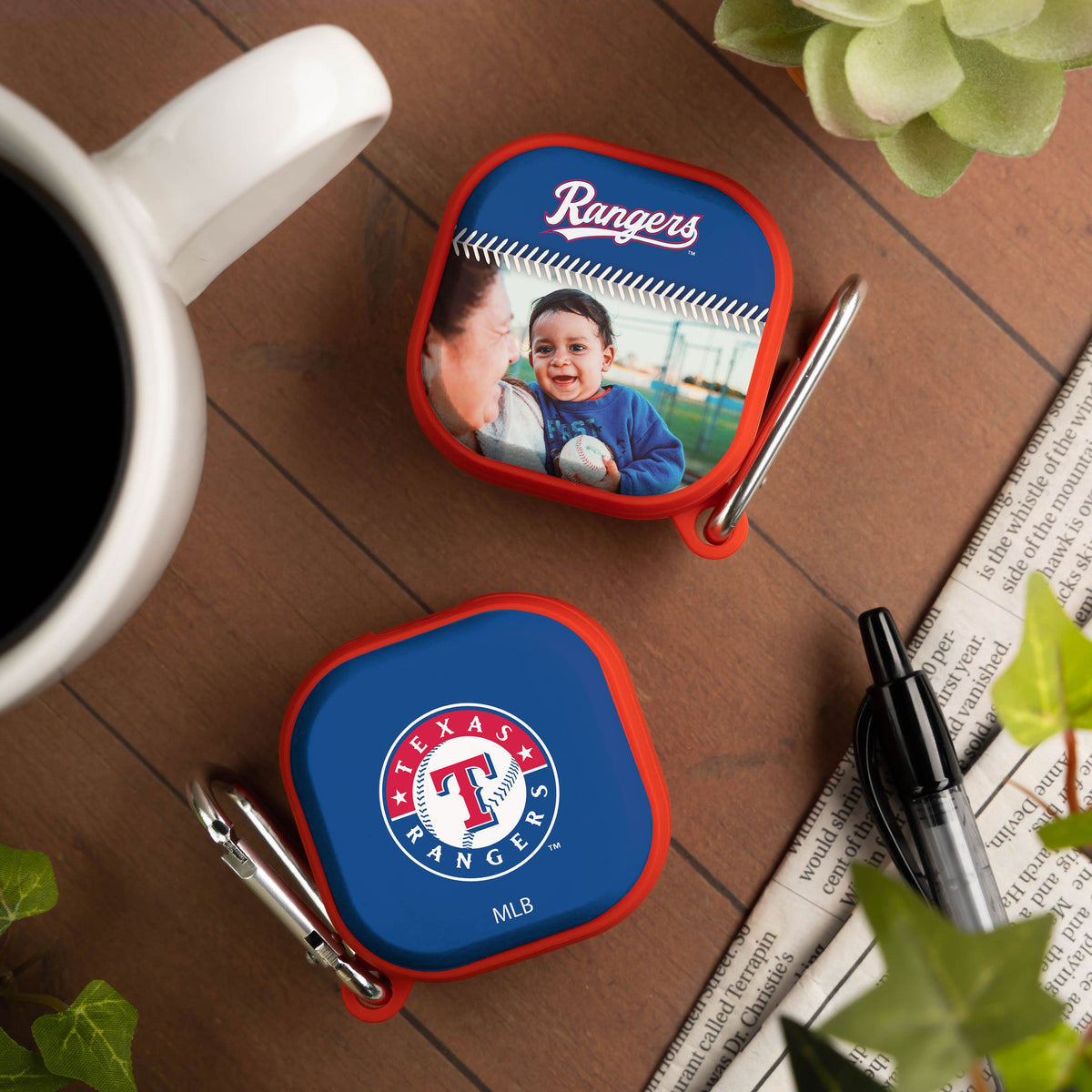 Texas Rangers Custom Photo HDX Samsung Galaxy Buds Pro Case Cover