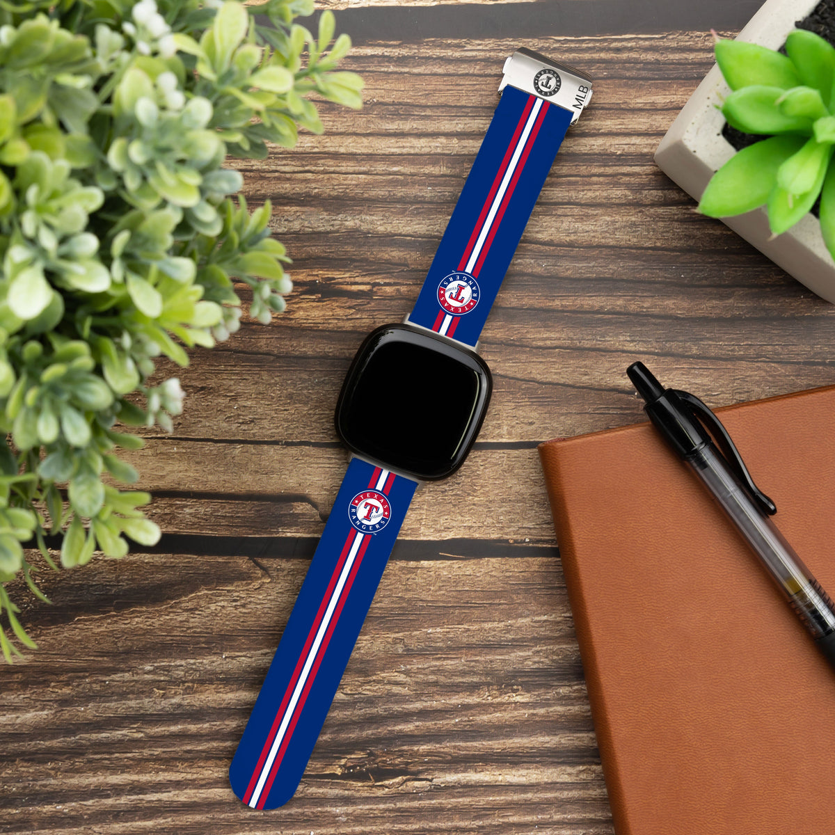 Texas Rangers Signature Series FitBit Watch Band