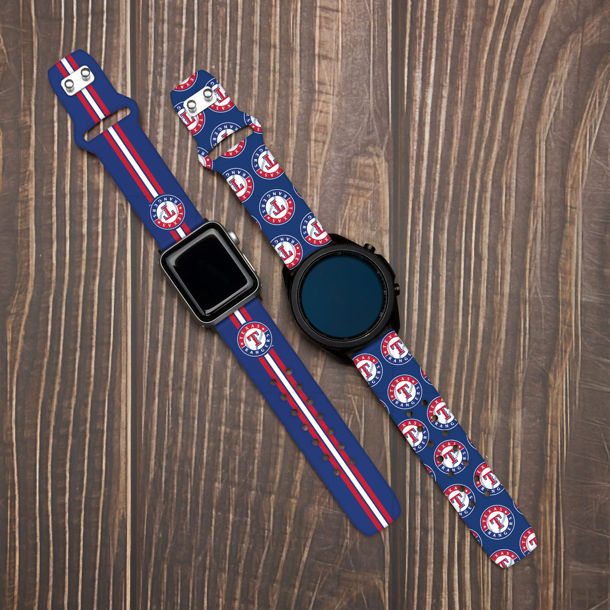 Game Time Texas Rangers HD Watch Band