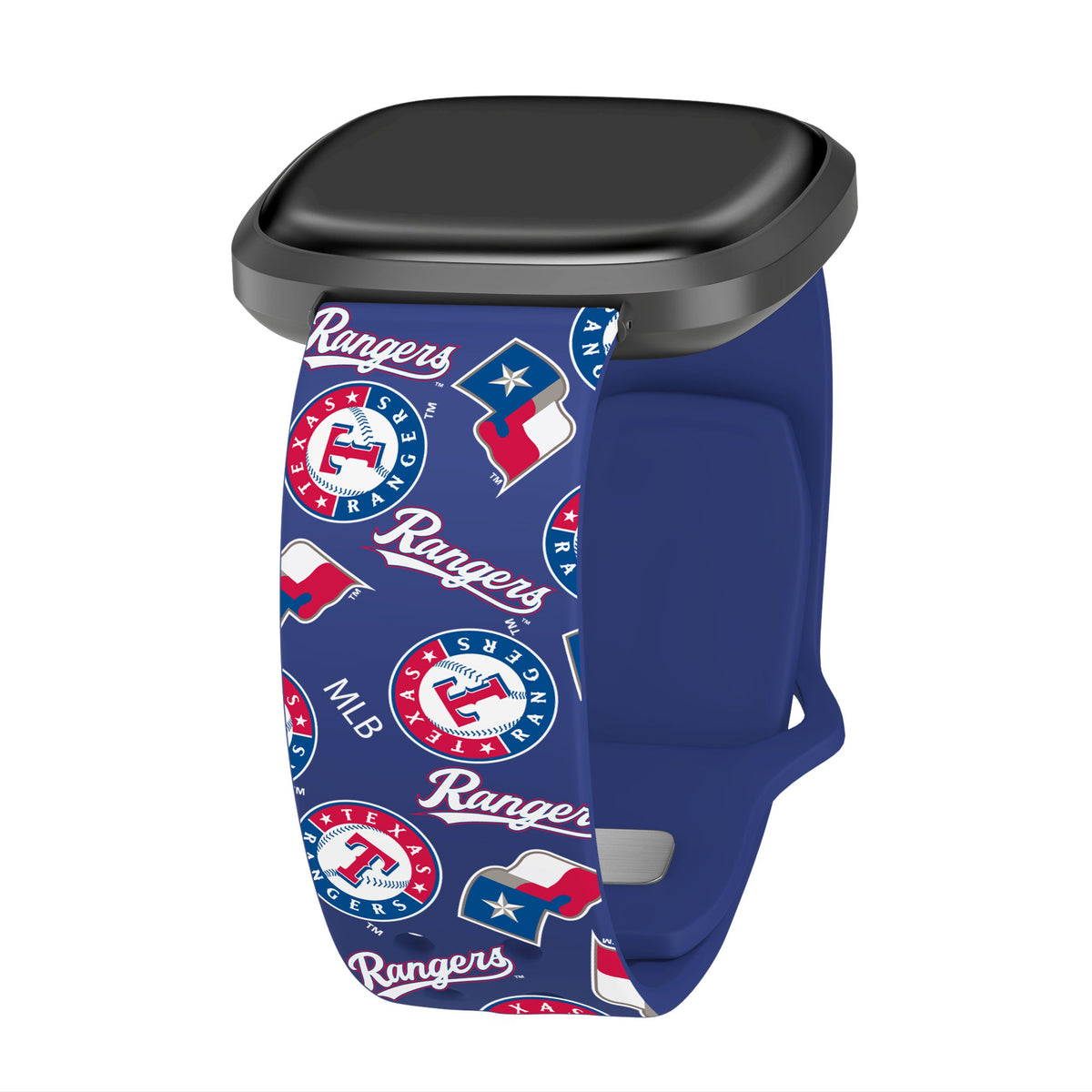 Texas Rangers HD Fitbit Versa 3 and Sense Watch Band