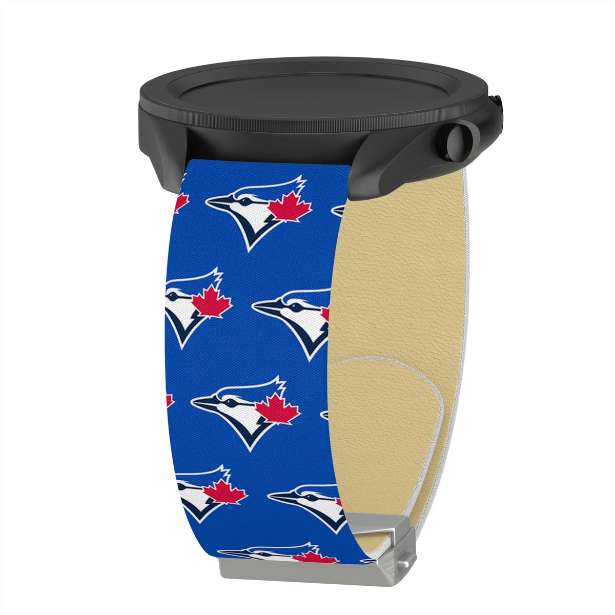 Game Time Toronto Blue Jays Signature Series Quick Change Watch Band With Engraved Buckle