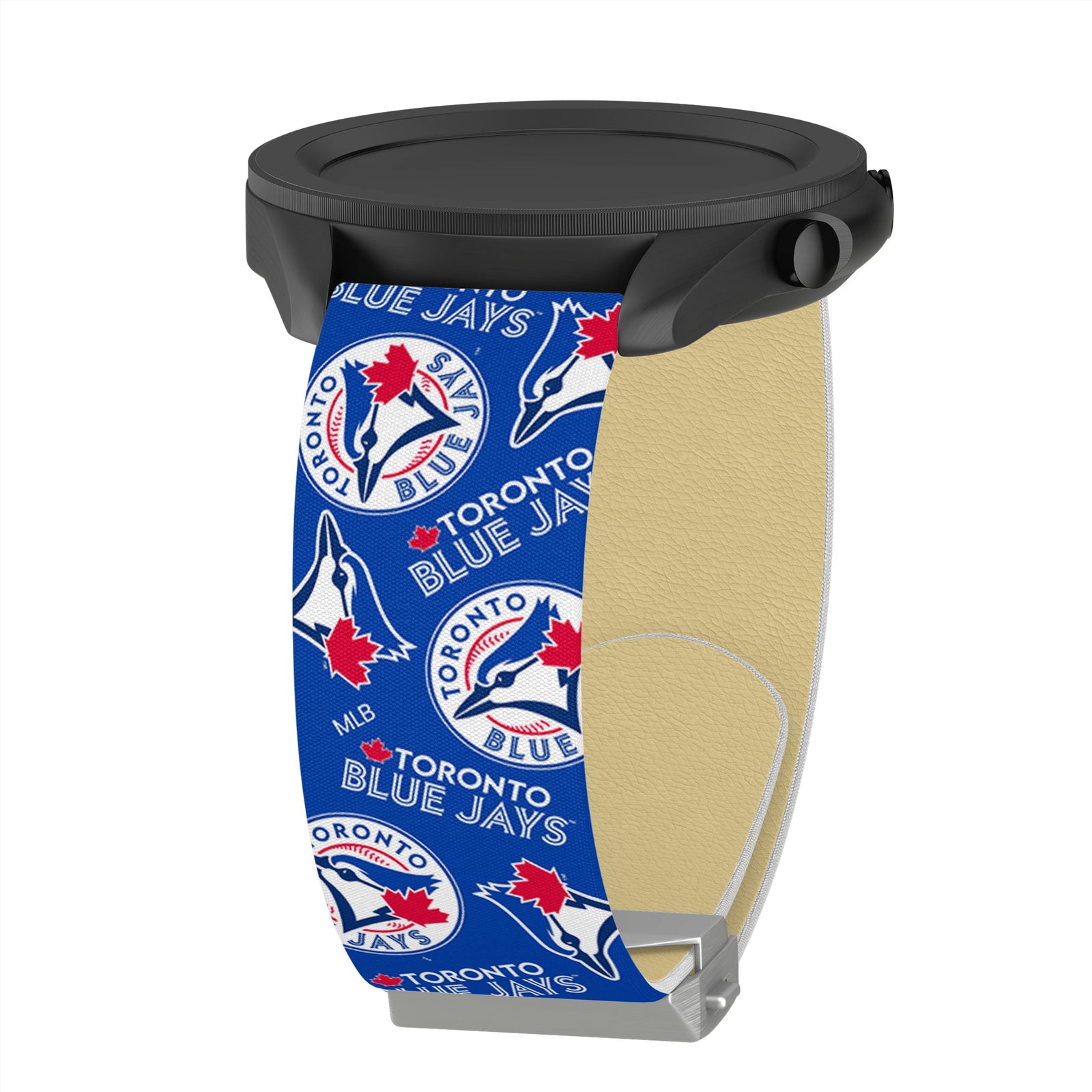 Game Time Toronto Blue Jays Signature Series Quick Change Watch Band With Engraved Buckle