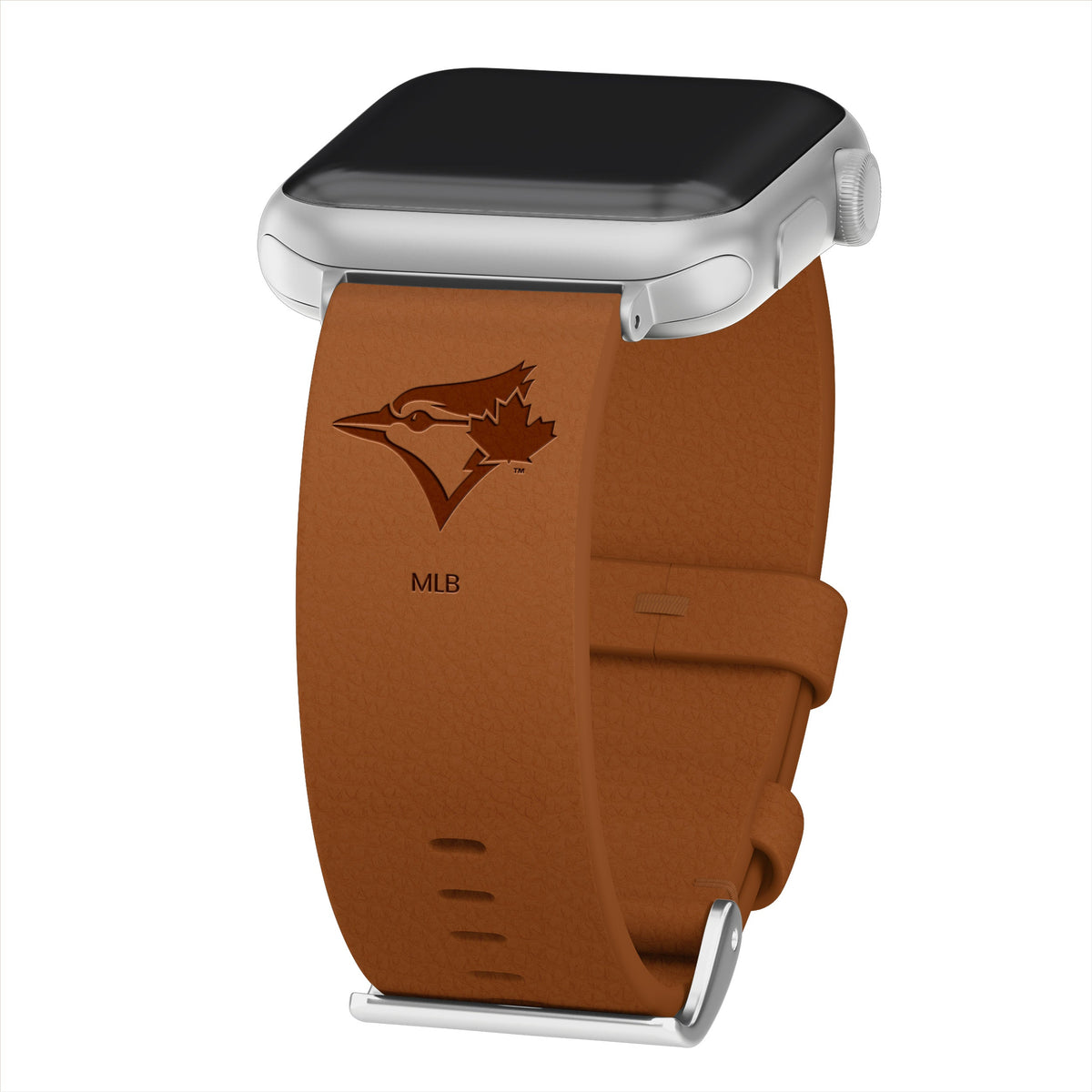 Game Time Toronto Blue Jays Leather Apple Watch Band