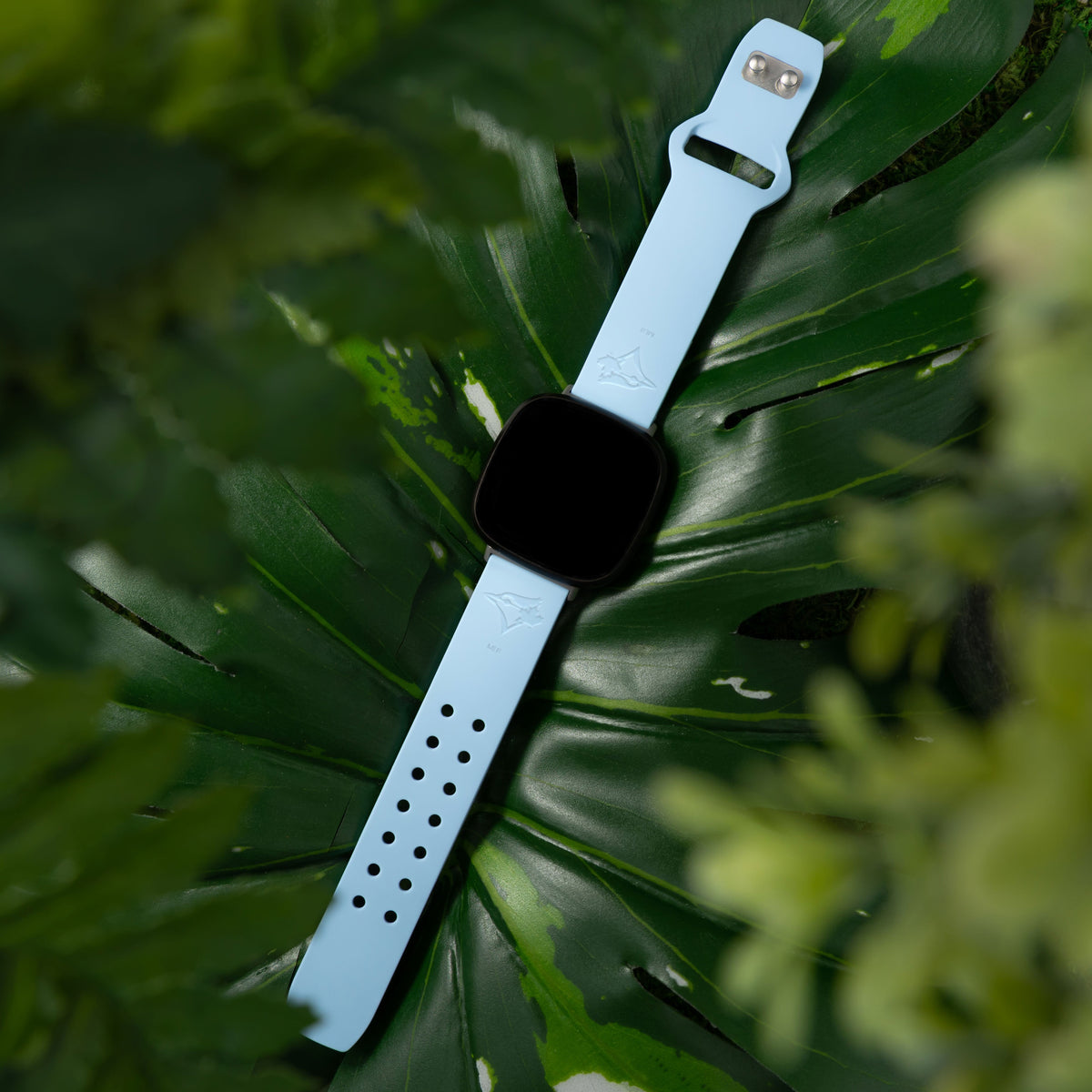 Toronto Blue Jays Fitbit Engraved Silicone Watch Band