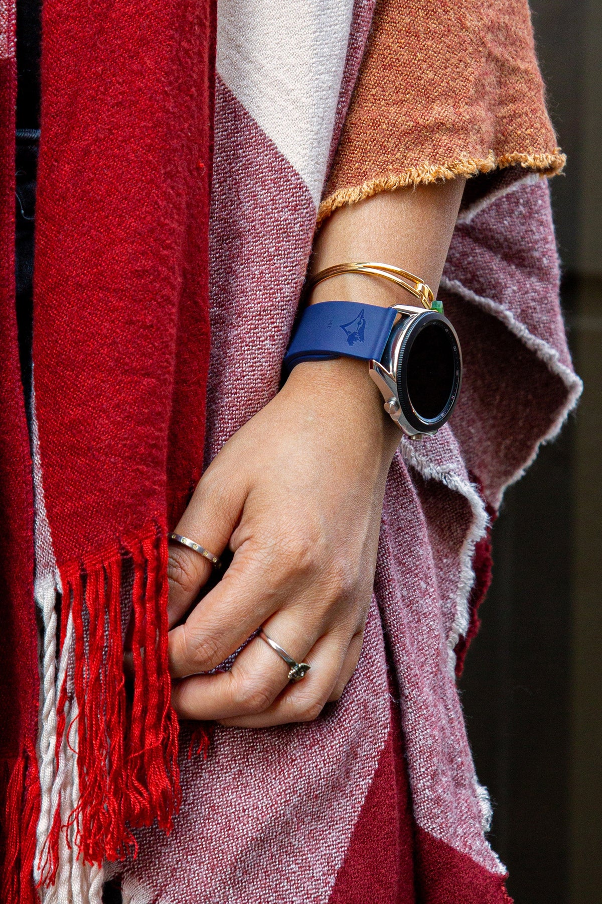 Game Time Toronto Blue Jays Engraved Silicone Watch Band