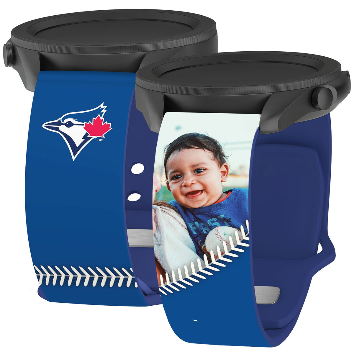 Toronto Blue Jays Custom Photo HD Samsung Galaxy Watch Band