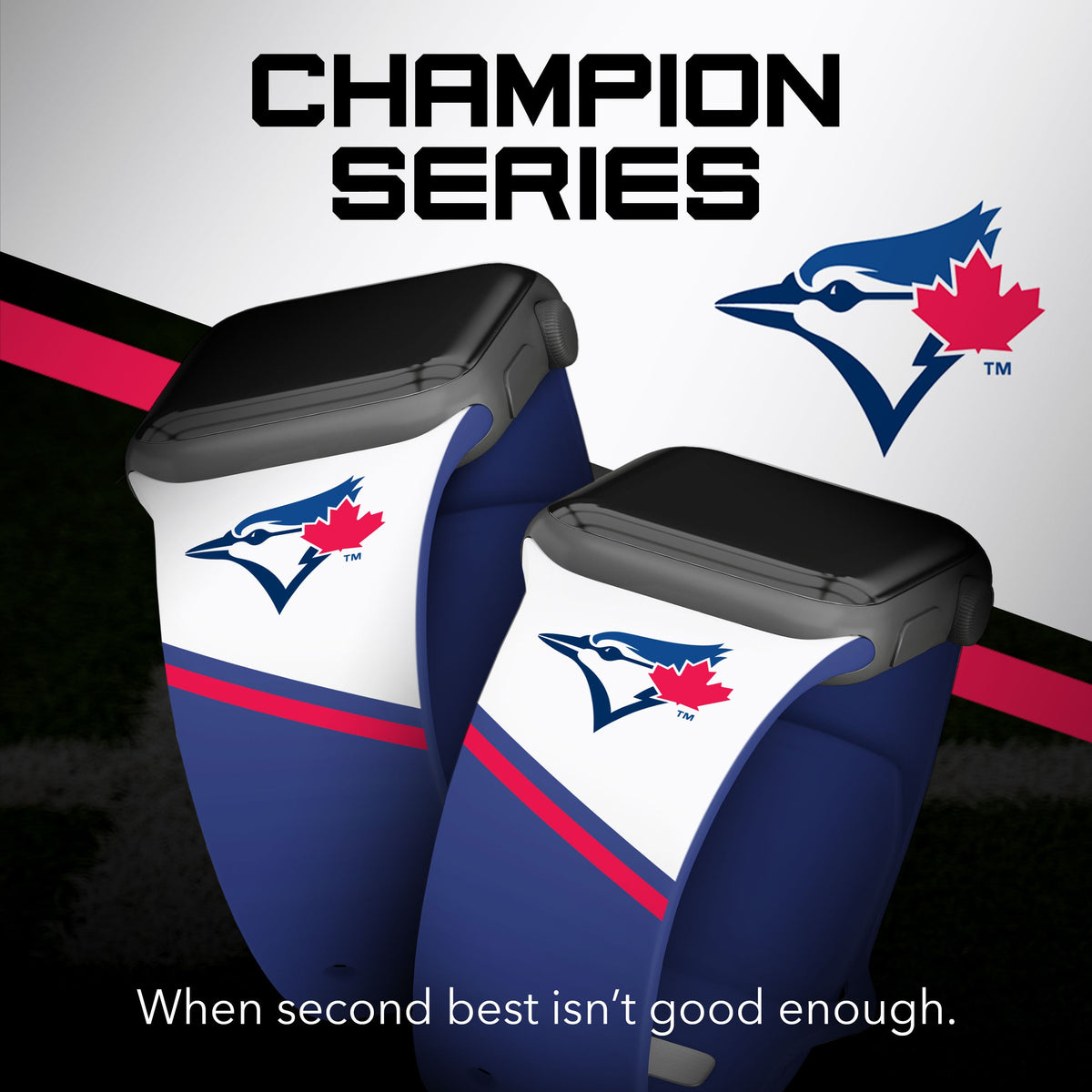 Toronto Blue Jays HD Champion Series Apple Watch Band