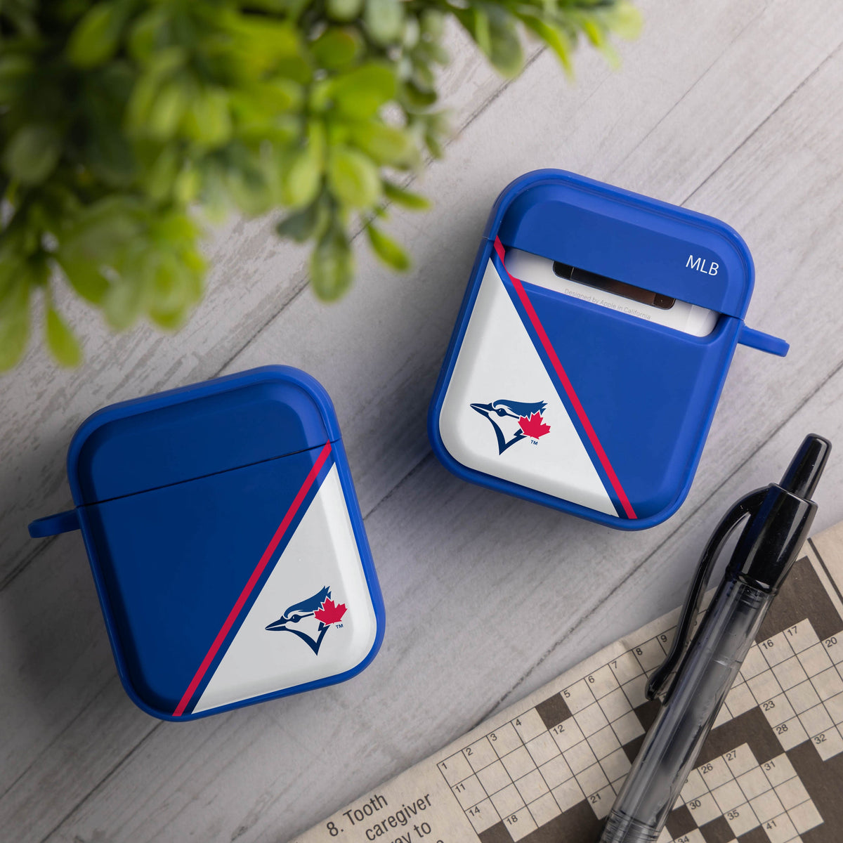 Toronto Blue Jays HDX Champion Series Apple AirPods Gen 1 &amp; 2 Case Cover