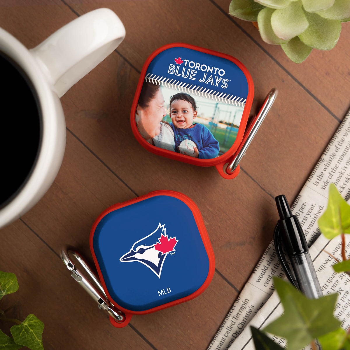 Toronto Blue Jays Custom Photo HDX Samsung Galaxy Buds Pro Case Cover