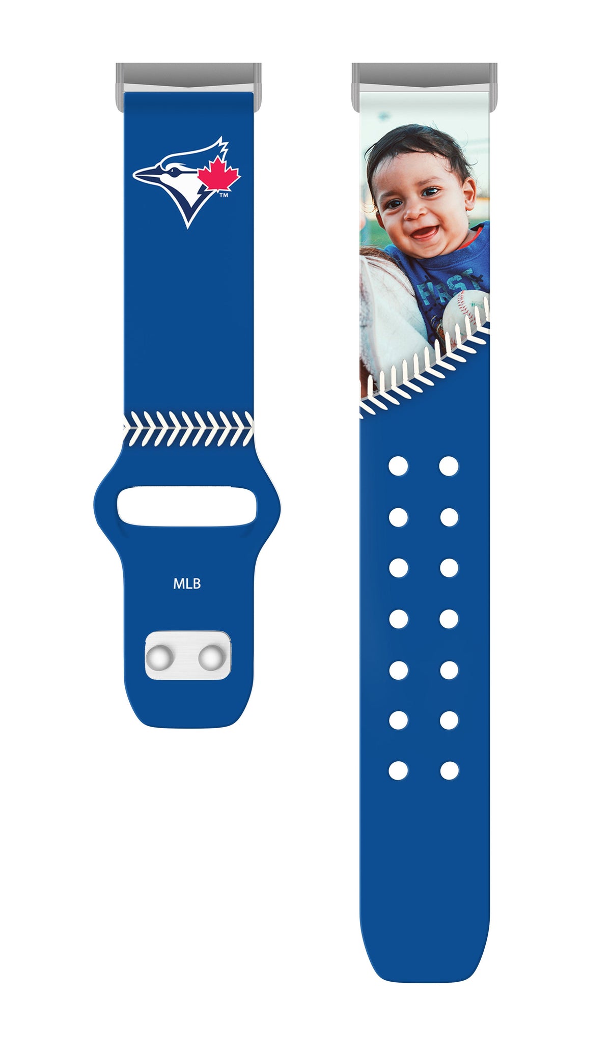 Toronto Blue Jays Custom Photo HD Fitbit Versa 3 &amp; Sense Band
