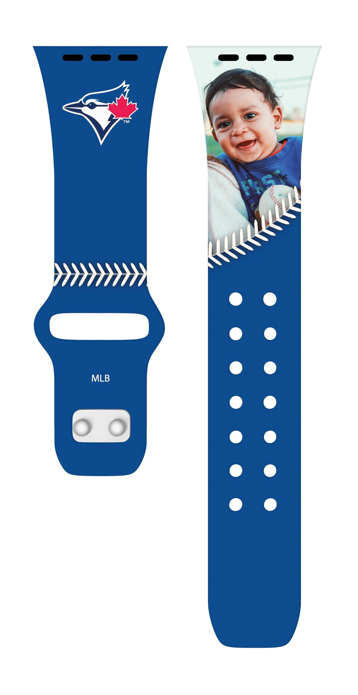 Toronto Blue Jays Custom Photo HD Apple Watch Band