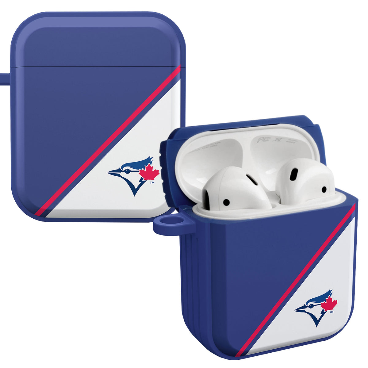 Toronto Blue Jays HDX Champion Series Apple AirPods Gen 1 &amp; 2 Case Cover