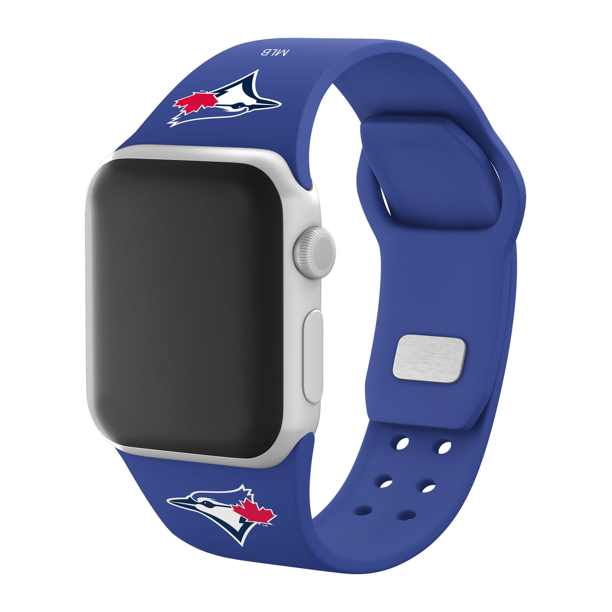 Toronto Blue Jays Silicone Apple Watch Band - Game Time