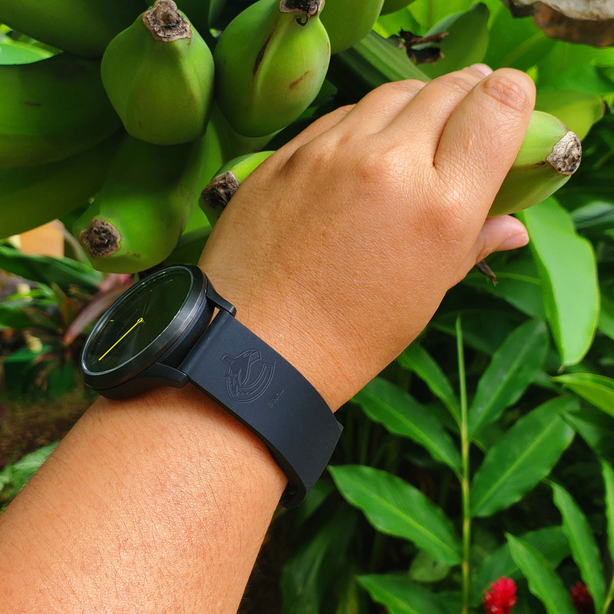 Vancouver Canucks Engraved Silicone Watchband - Game Time Bands