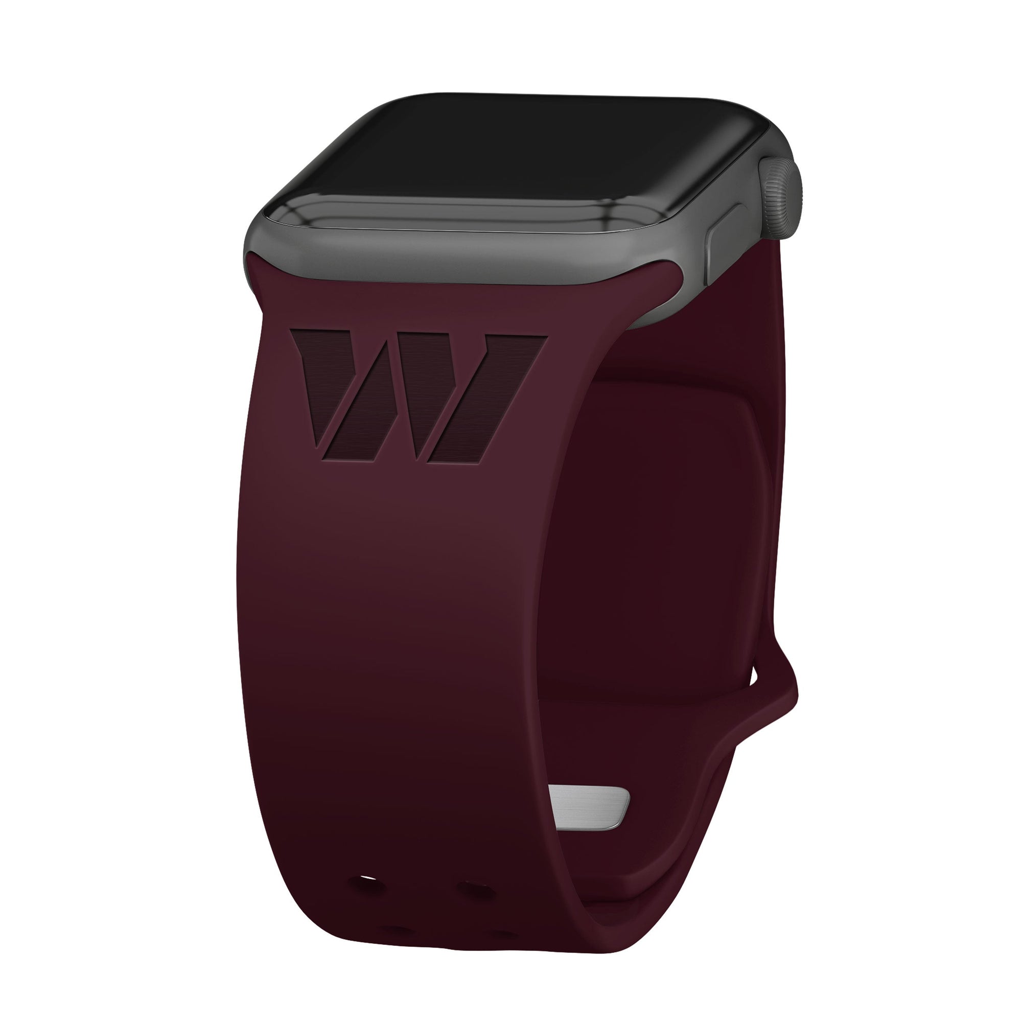 Game Time Washington Commanders Engraved Apple Watch Band