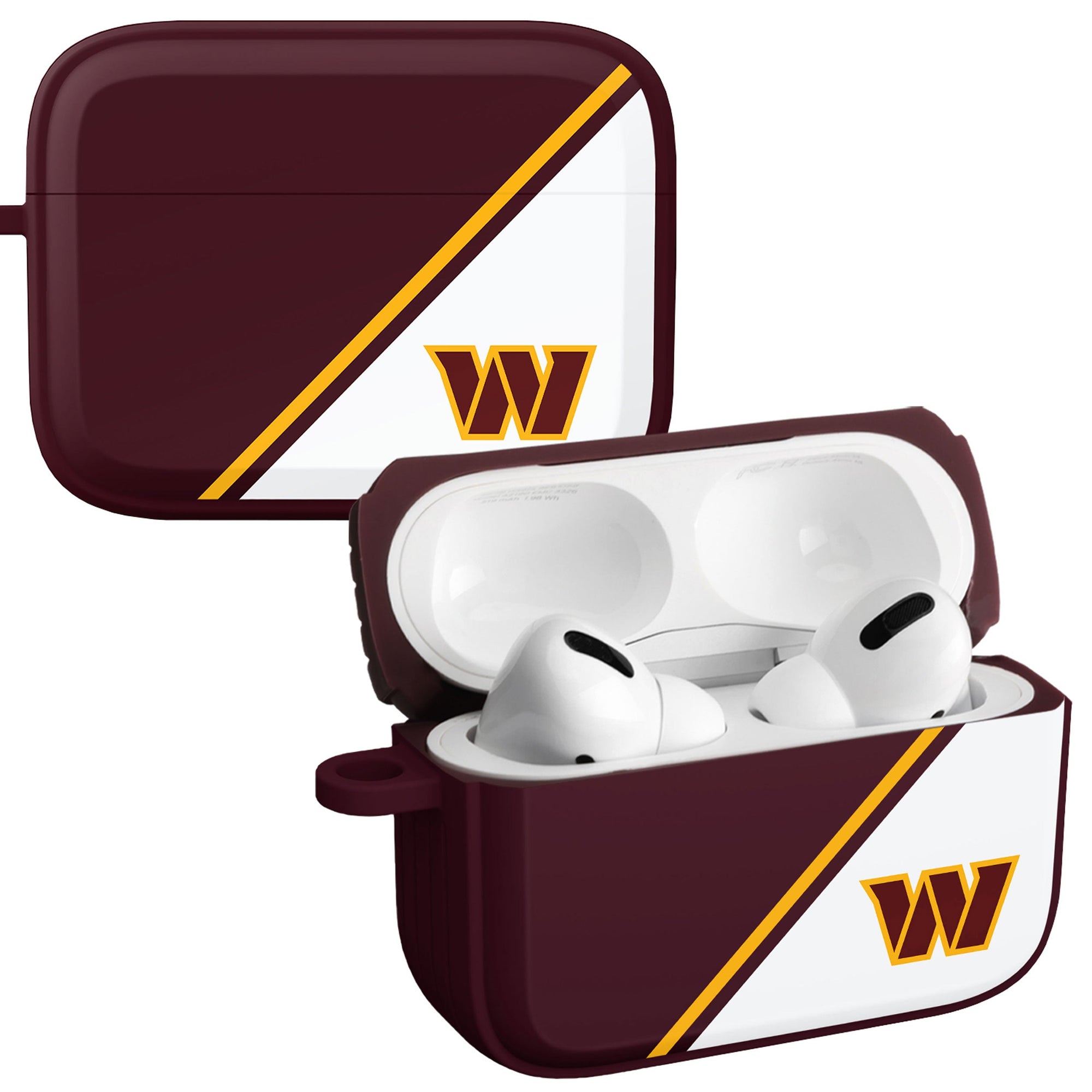 Washington Commanders HDX Champion Series Case Cover Compatible with Apple AirPods Pro