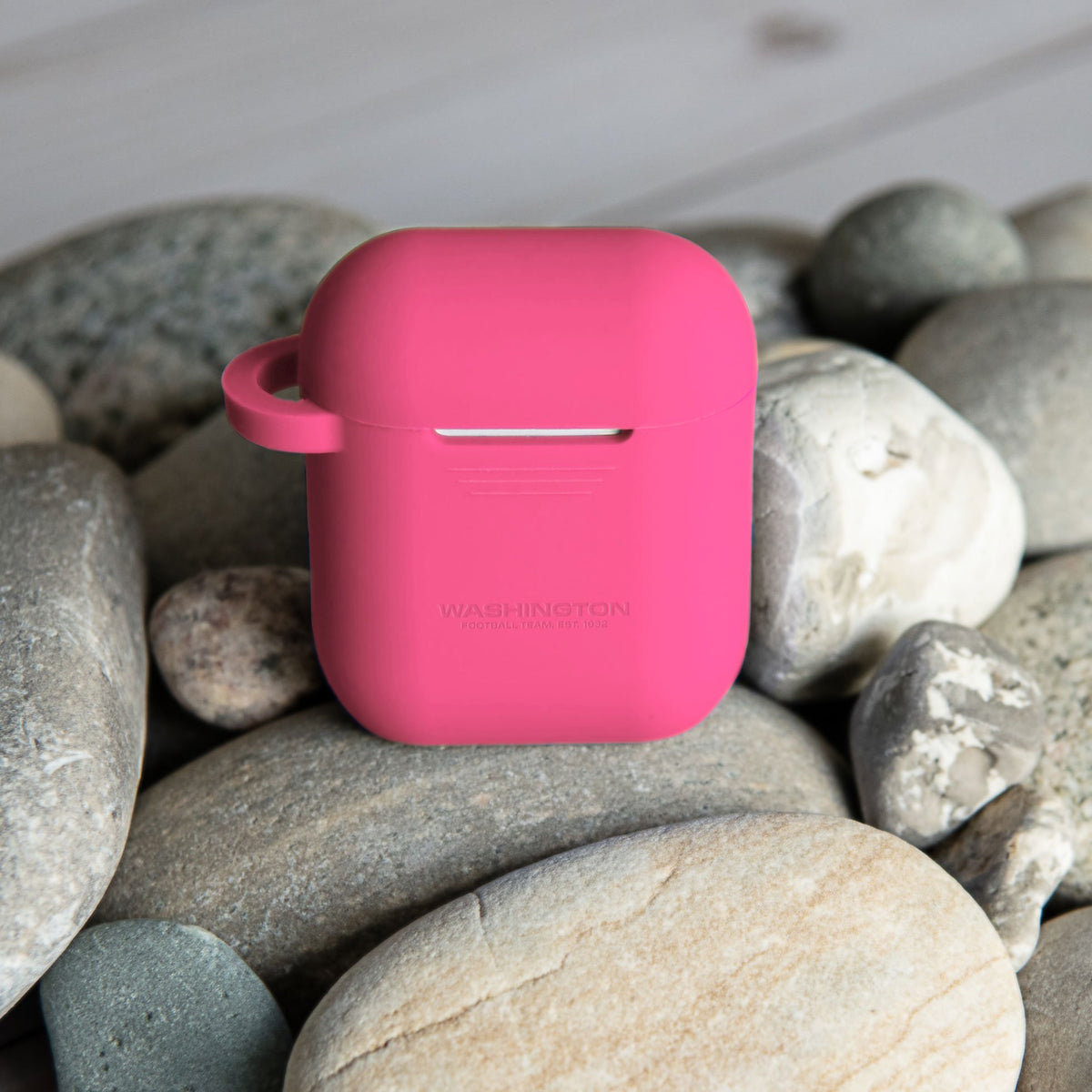 Washington Football Team Engraved Silicone Airpods Case Cover - Game Time Bands