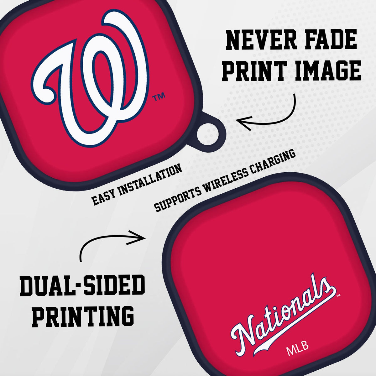 Washington Nationals HDX Samsung Galaxy Buds Pro Case Cover