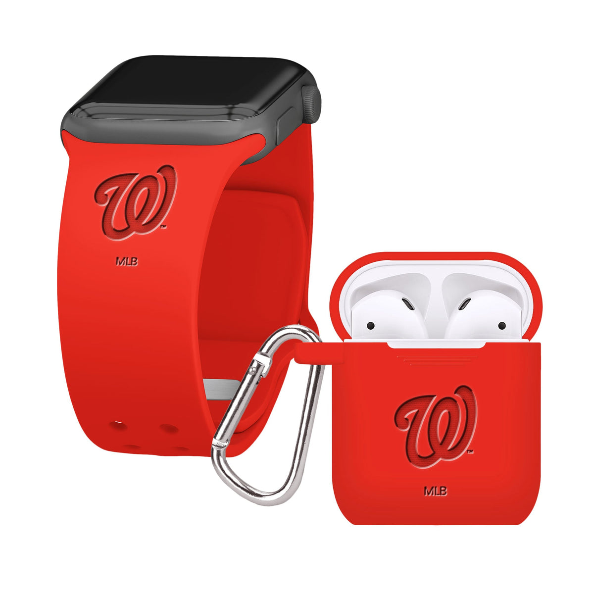 Game Time Washington Nationals Engraved Apple Combo Package