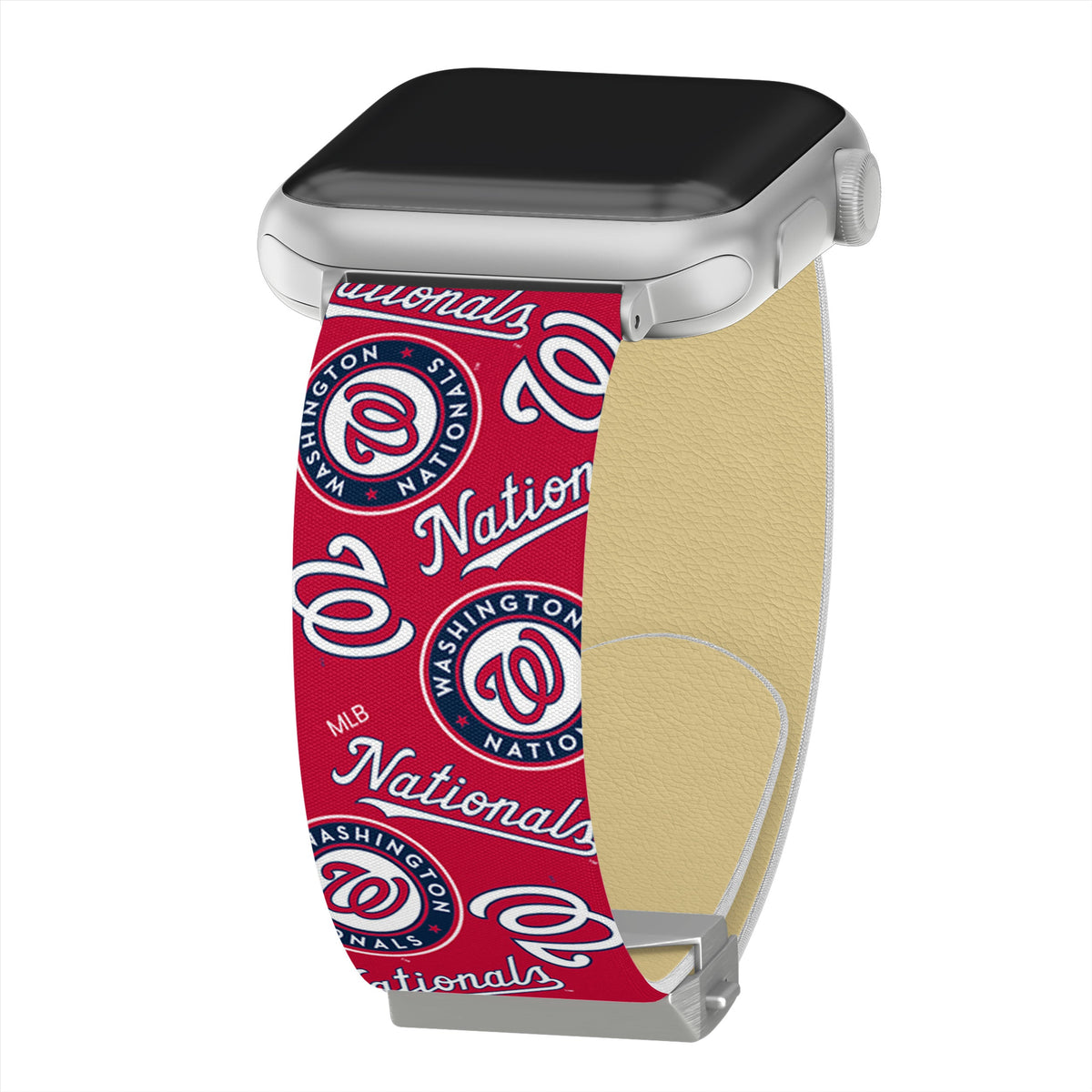 Game Time Washington Nationals Signature Series Apple Watch Band With Engraved Buckle