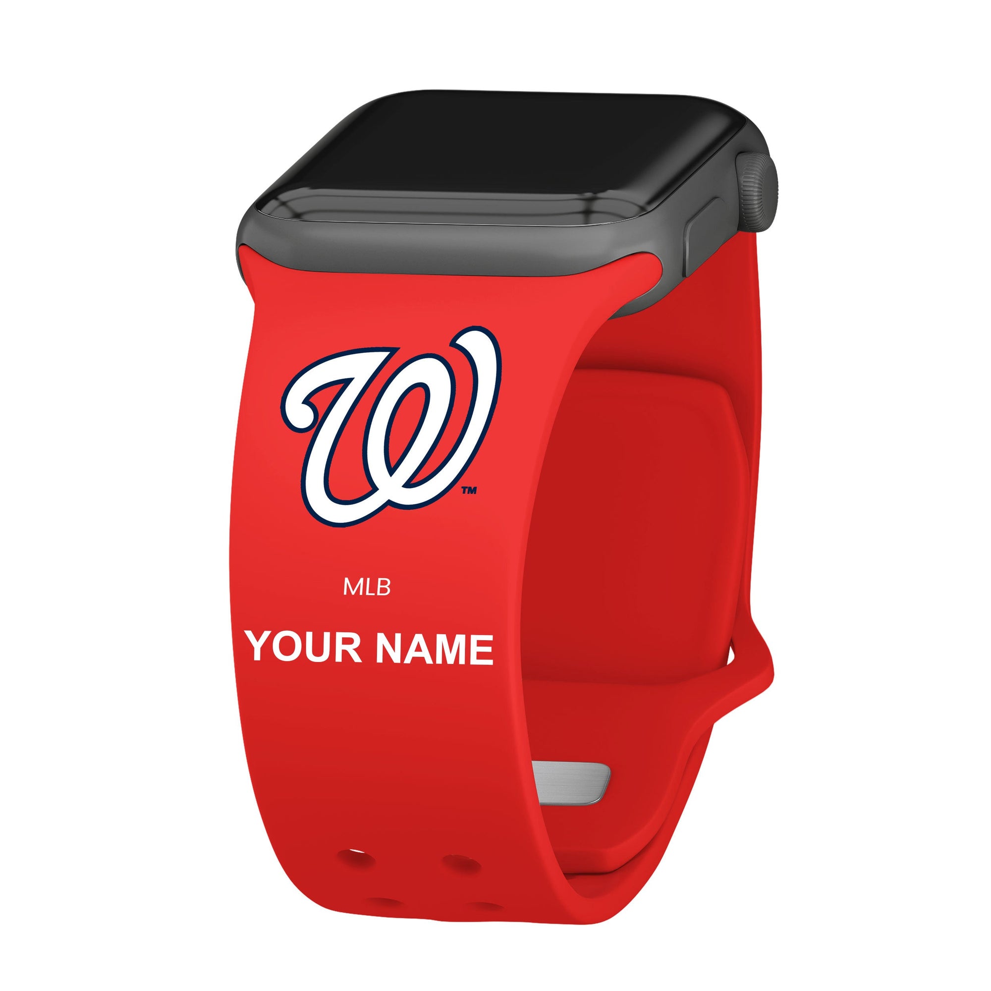 Washington Nationals HD Custom Name Apple Watch Band