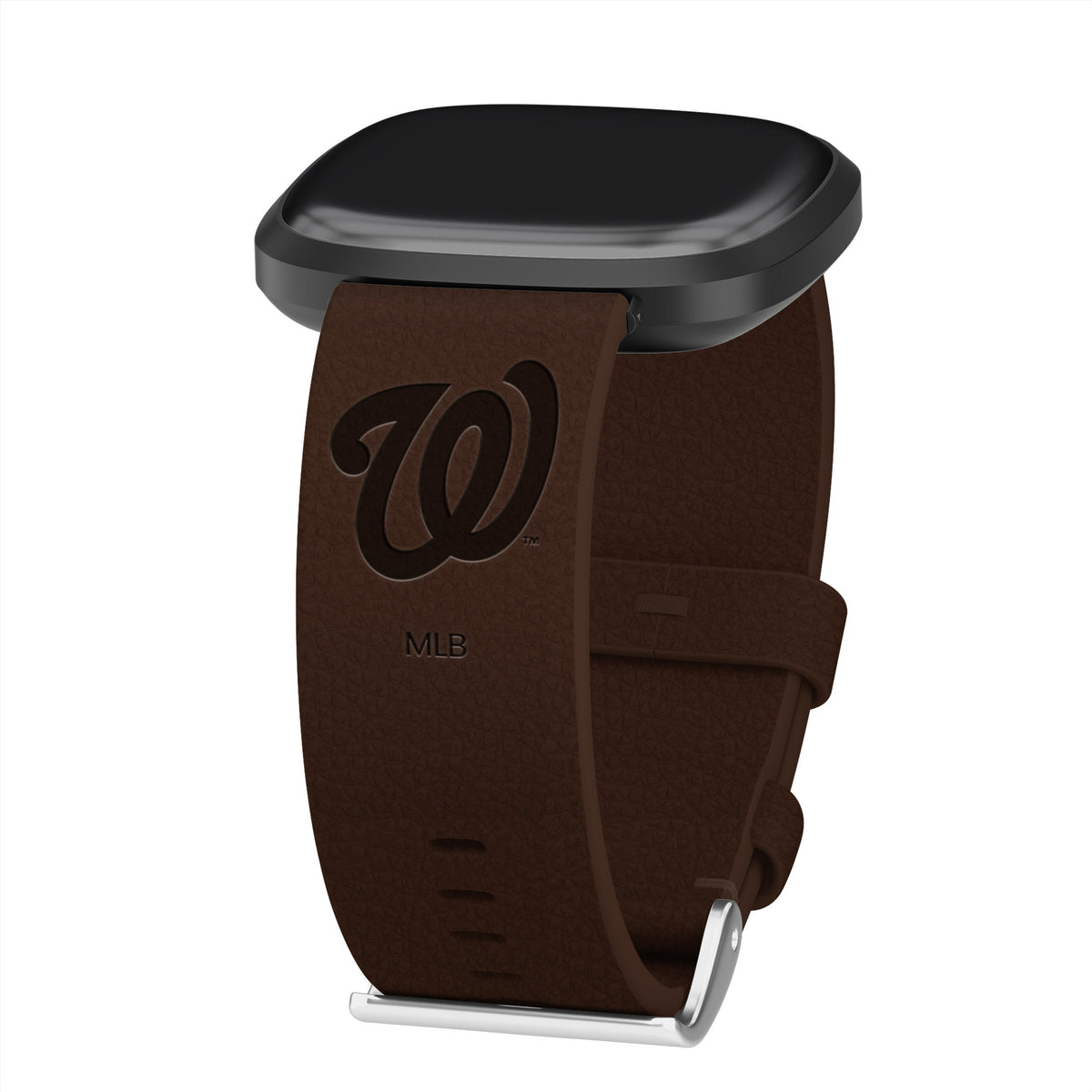 Game Time Washington Nationals Leather Fitbit Watch Band