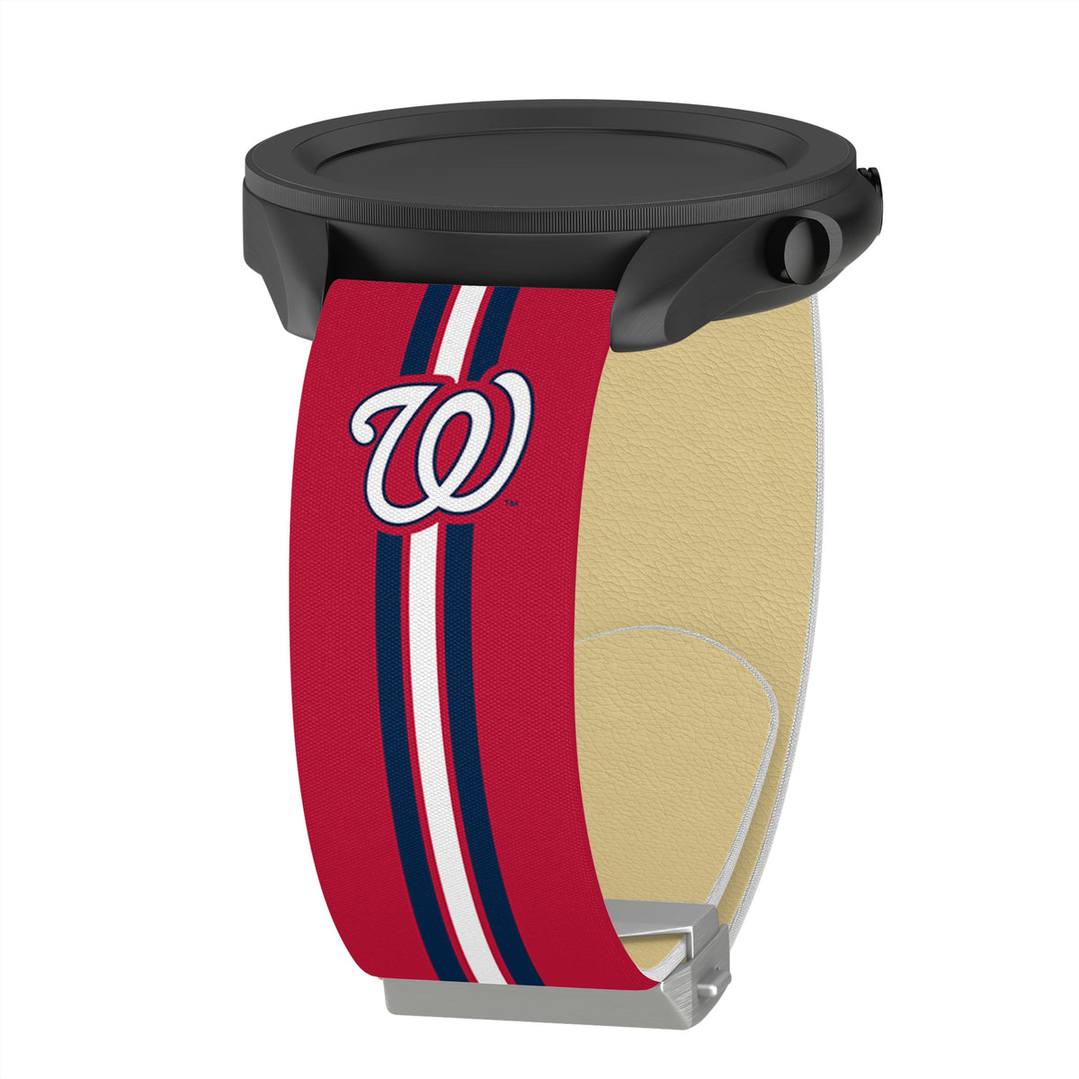 Game Time Washington Nationals Signature Series Quick Change Watch Band With Engraved Buckle