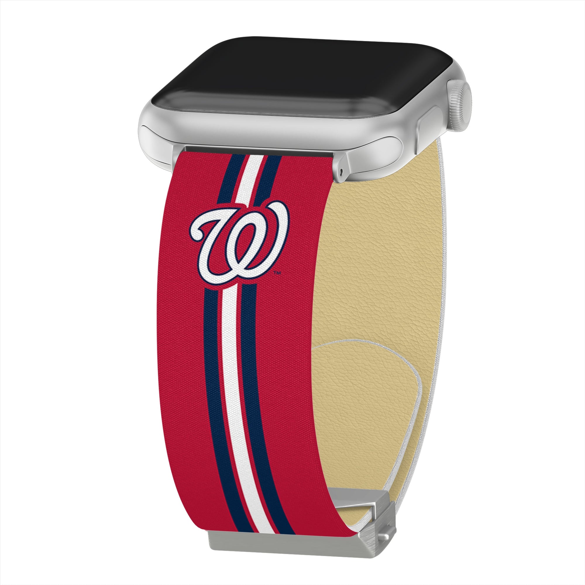 Game Time Washington Nationals Signature Series Apple Watch Band With Engraved Buckle