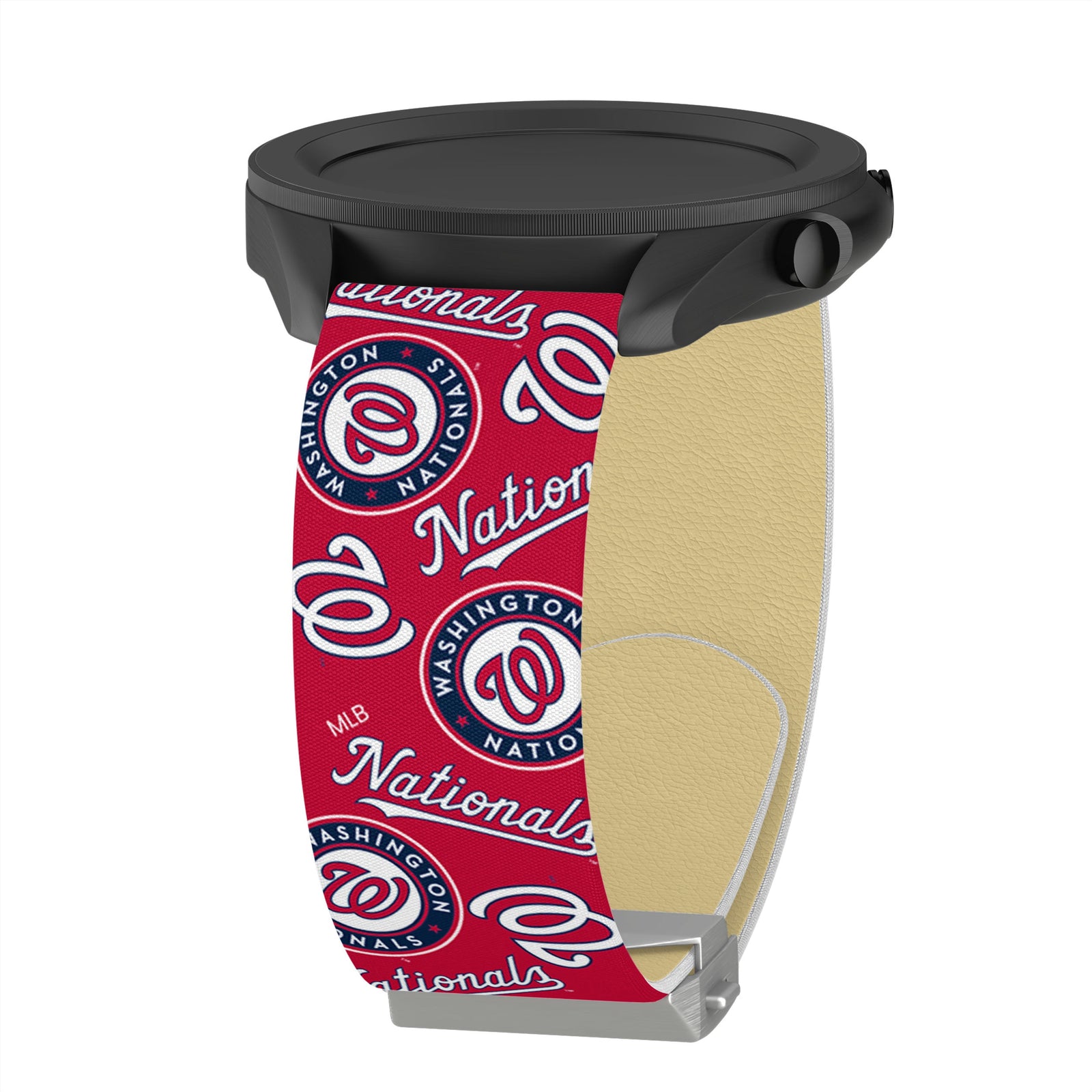 Game Time Washington Nationals Signature Series Quick Change Watch Band With Engraved Buckle