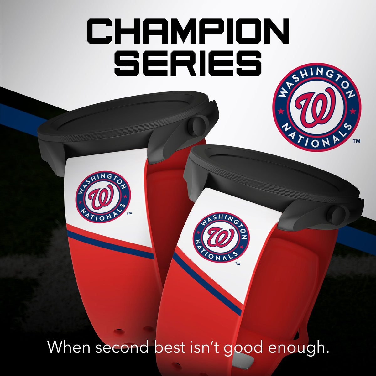 Washington Nationals HD Champion Series Samsung Galaxy Watch Band