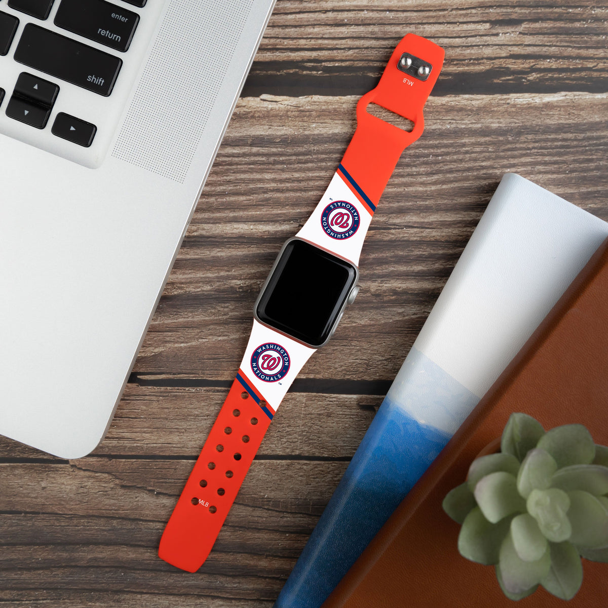 Washington Nationals HD Champion Series Apple Watch Band
