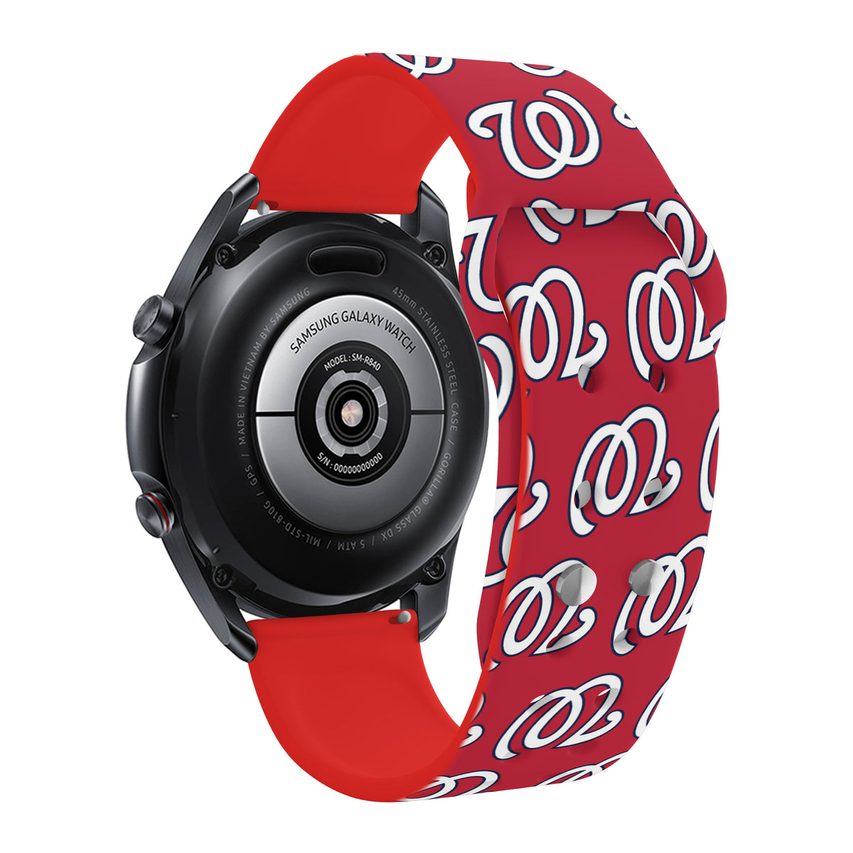 Game Time Washington Nationals HD Watch Band