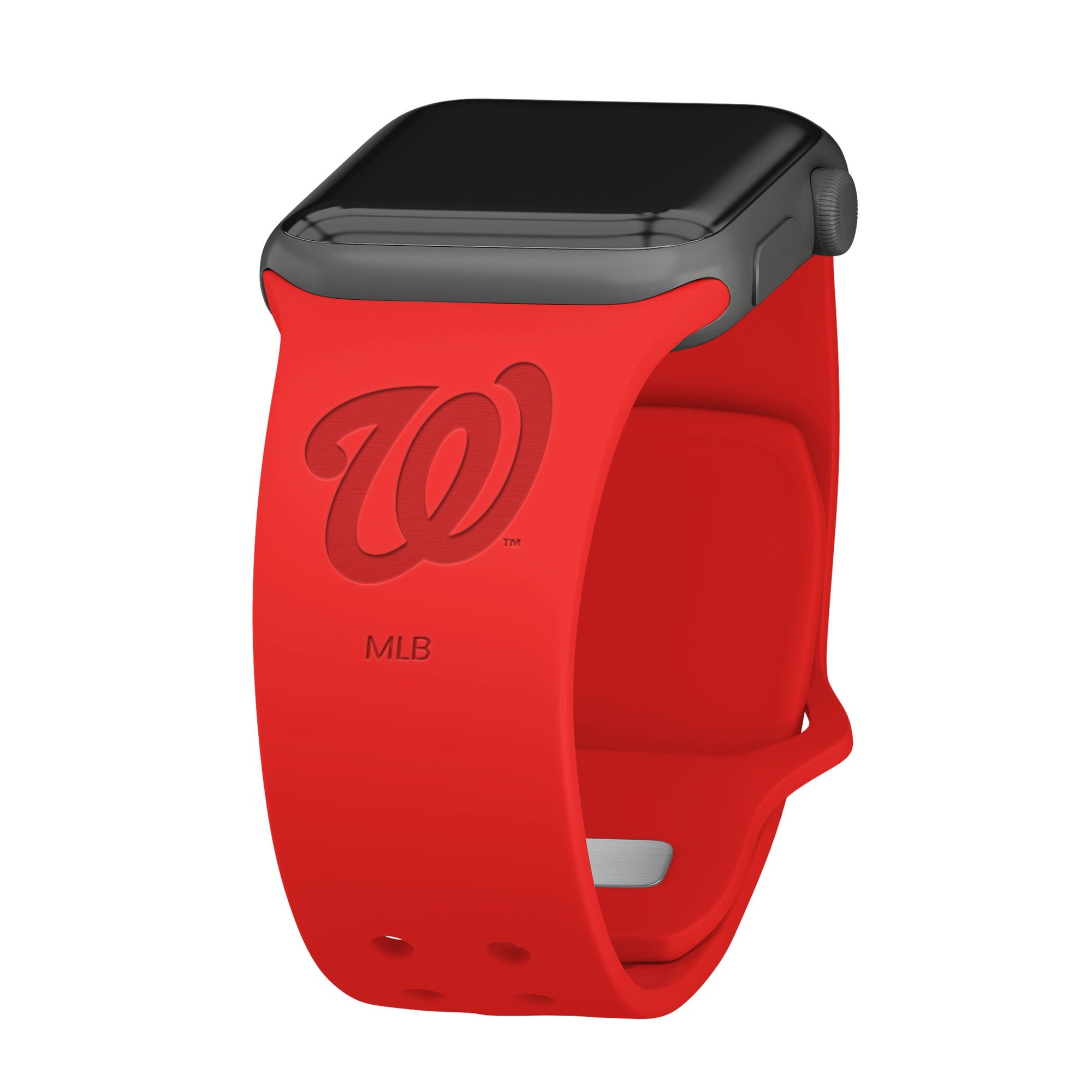 Game Time Washington Nationals Engraved Apple Watch Band