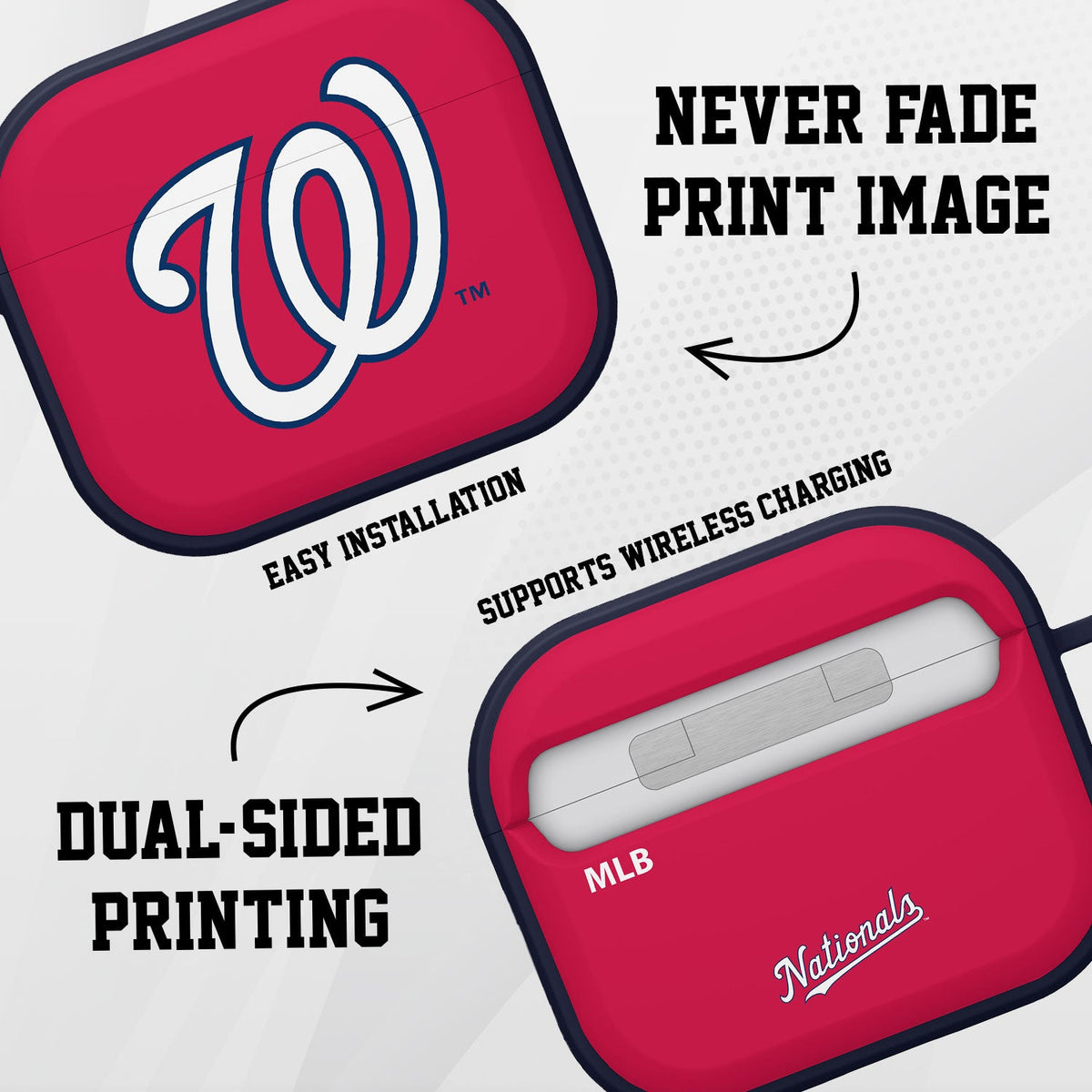 Washington Nationals HDX Apple AirPods Gen 3 Case Cover