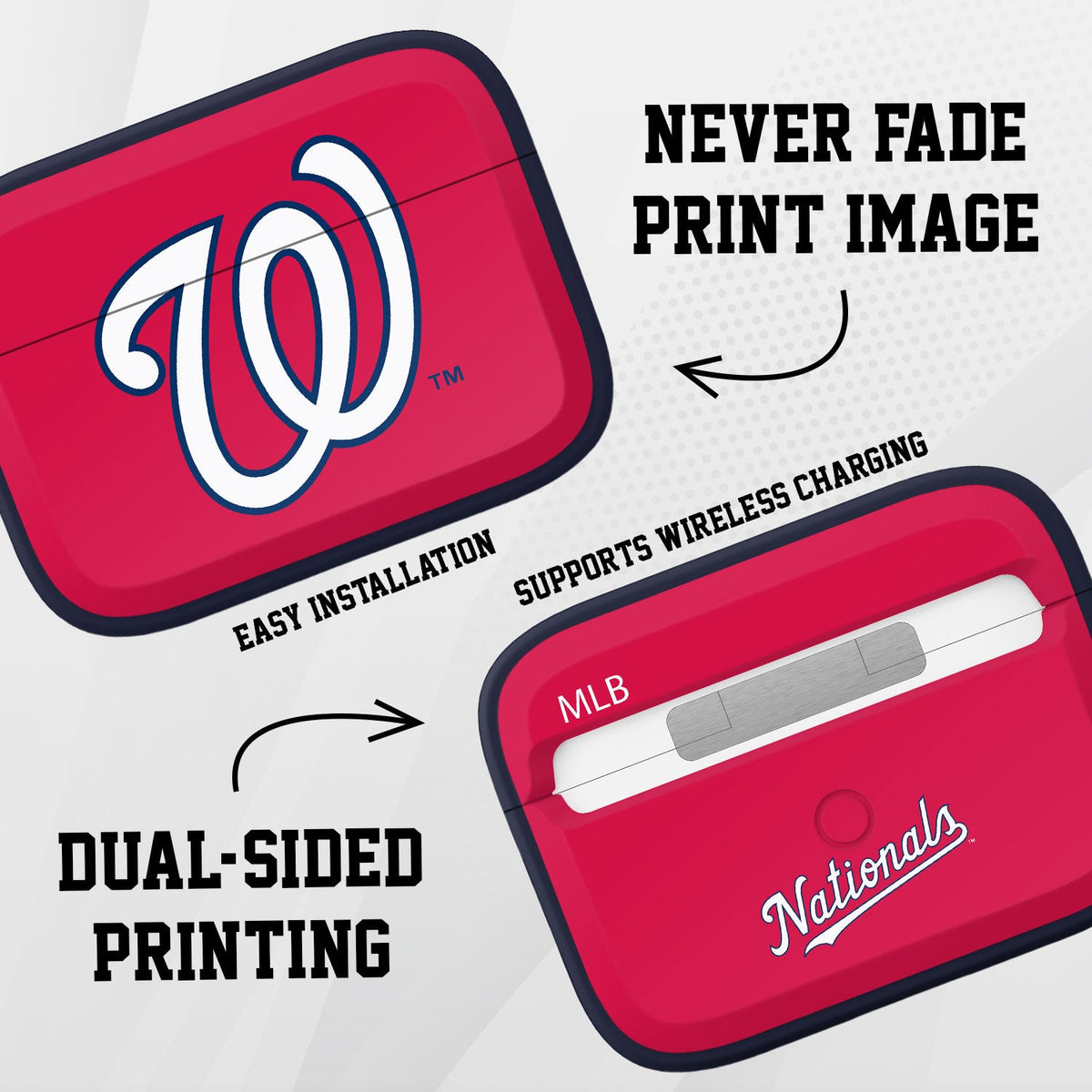 Washington Nationals HDX Apple AirPods Pro Cover