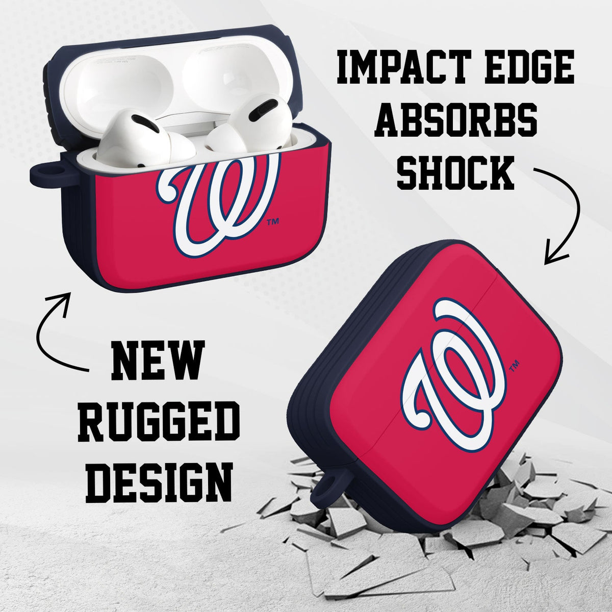 Washington Nationals HDX Apple AirPods Pro Cover