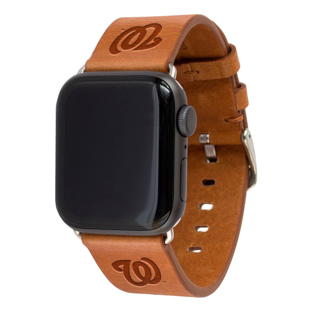 Washington Nationals Leather Band Compatible With Apple Watch - Game Time