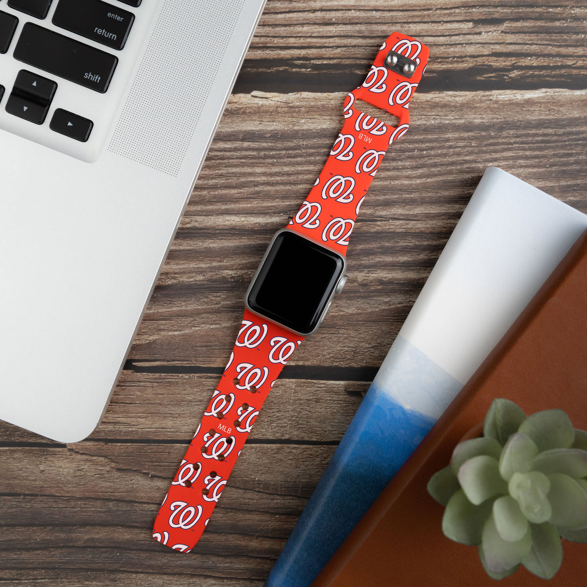 Washington Nationals HD Apple Watch Band