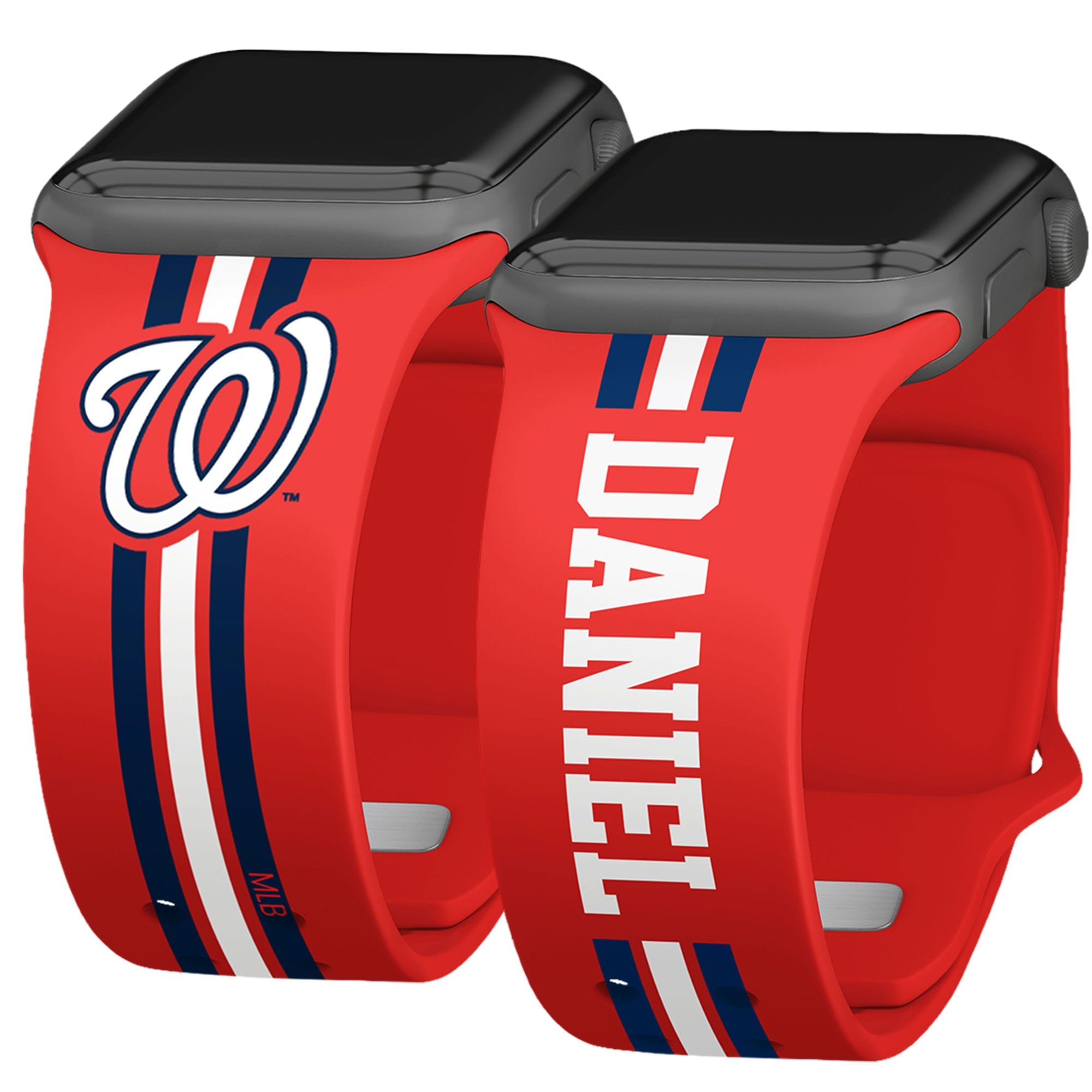 Washington Nationals Custom Name HD Apple Watch Band