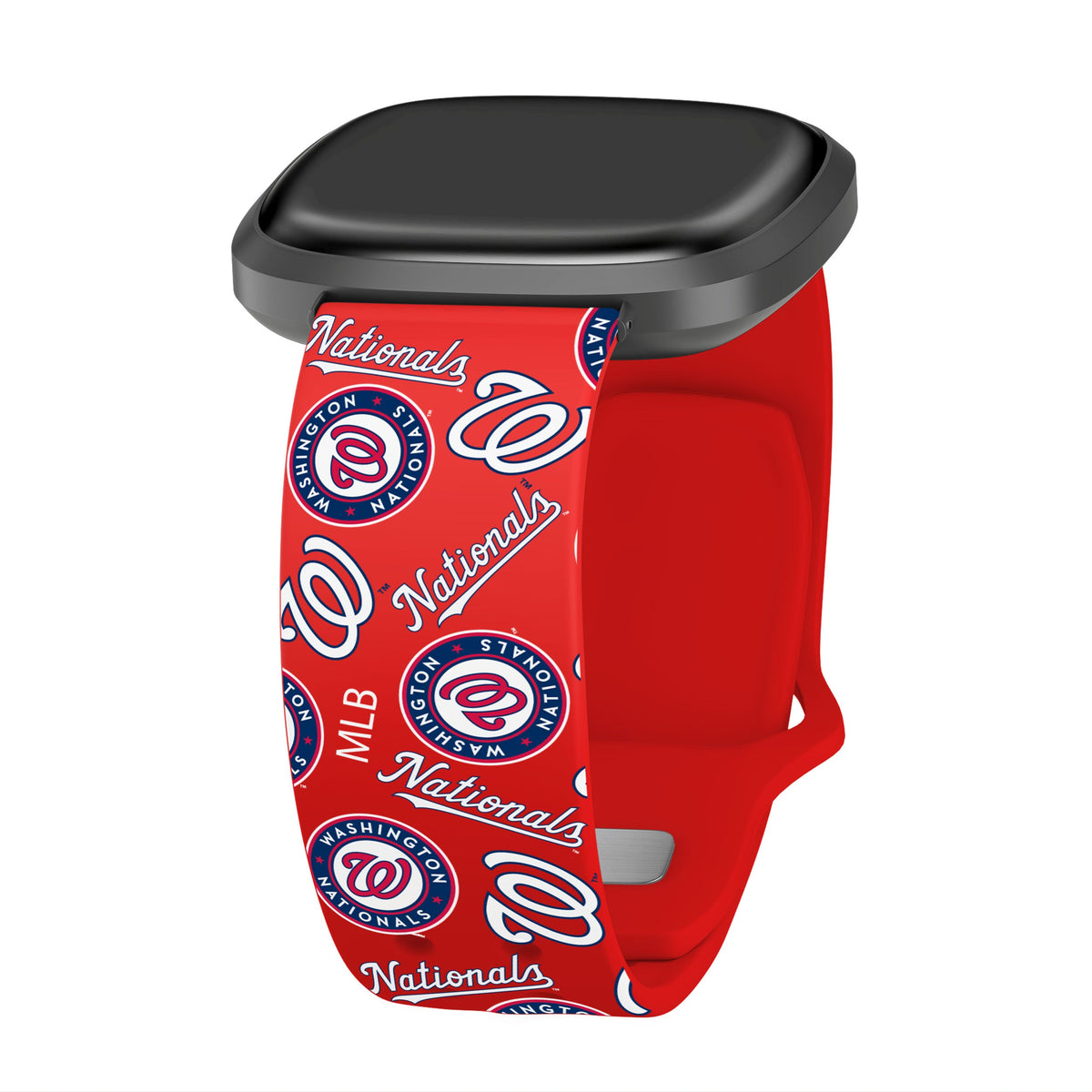 Washington Nationals HD Fitbit Versa 3 and Sense Watch Band
