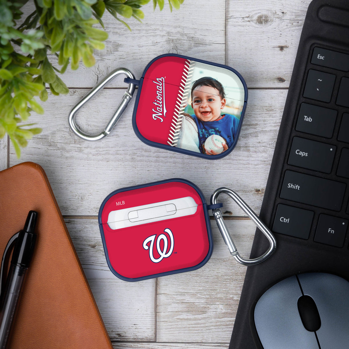 Washington Nationals Custom Photo HDX Apple AirPods Gen 3 Case Cover