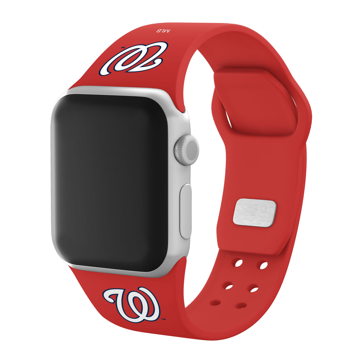 Washington Nationals Silicone Apple Watch Band - Game Time